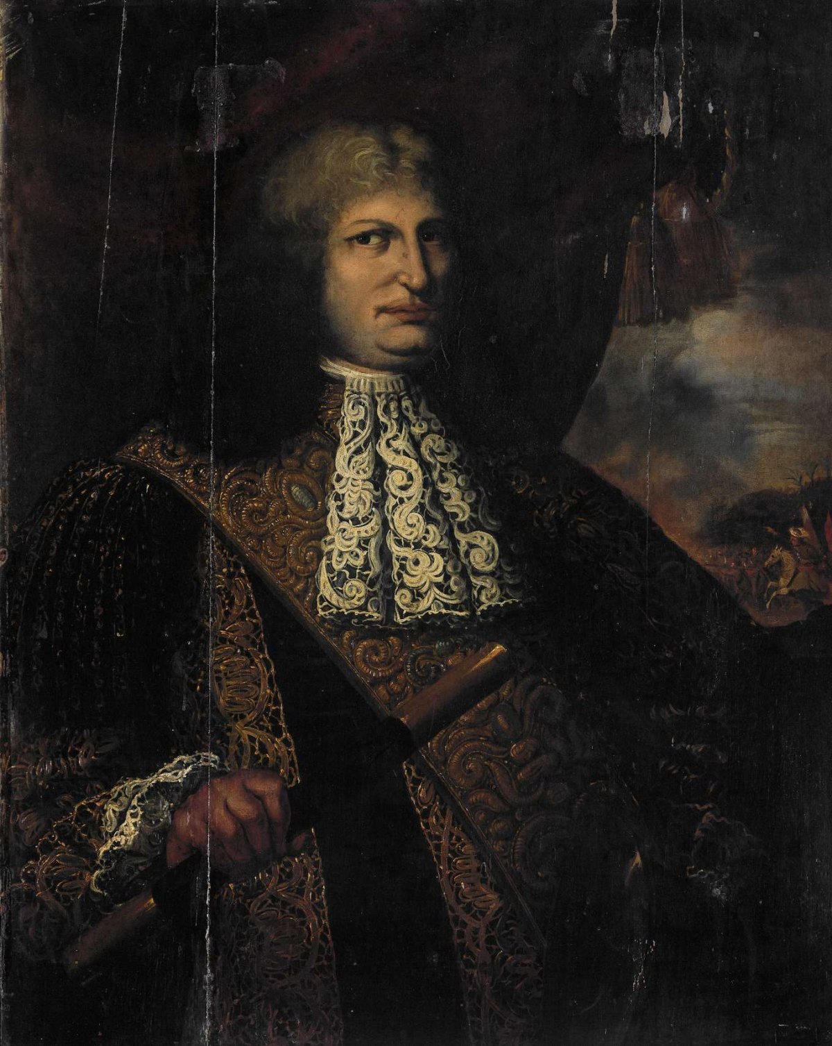 Portrait of Cornelis Speelman, Governor-General of the Dutch East Indies, Martin Palin, 1680 - 1700