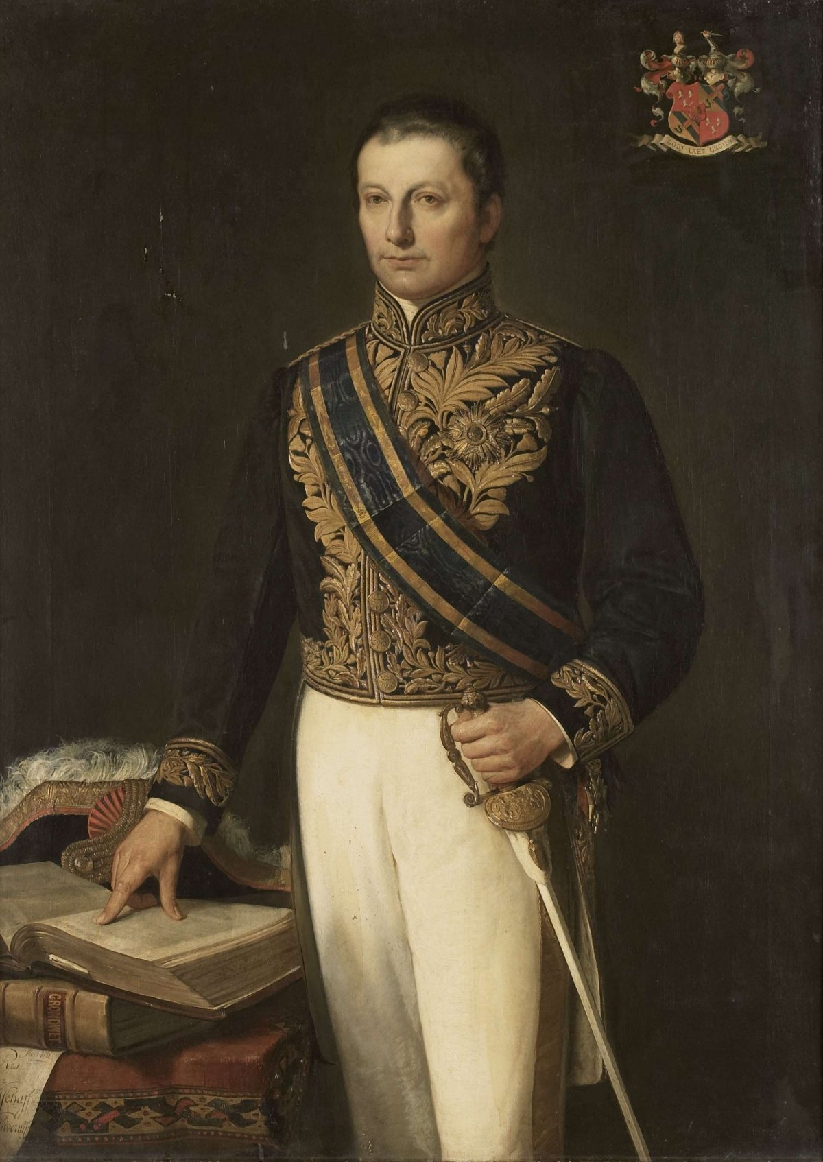 Cornelis Theodorus Elout (1767-1841). Commissaris-generaal (1816-19), Andries van den Berg, c. 1883