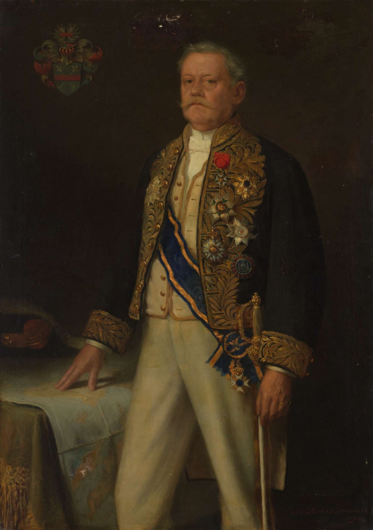 Carel Herman Aart van der Wijck (1840-1914). Governor general (1893-99), Louis Storm van 's-Gravensande, 1900