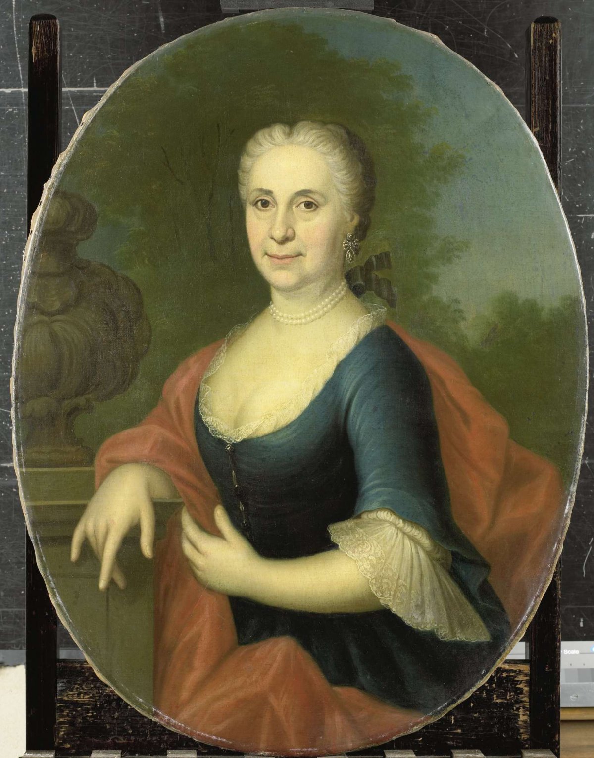 Cornelia van Schuylenburgh (1703-84), Wife of Diederik van Bleyswijk, Conrad Kuster, 1761