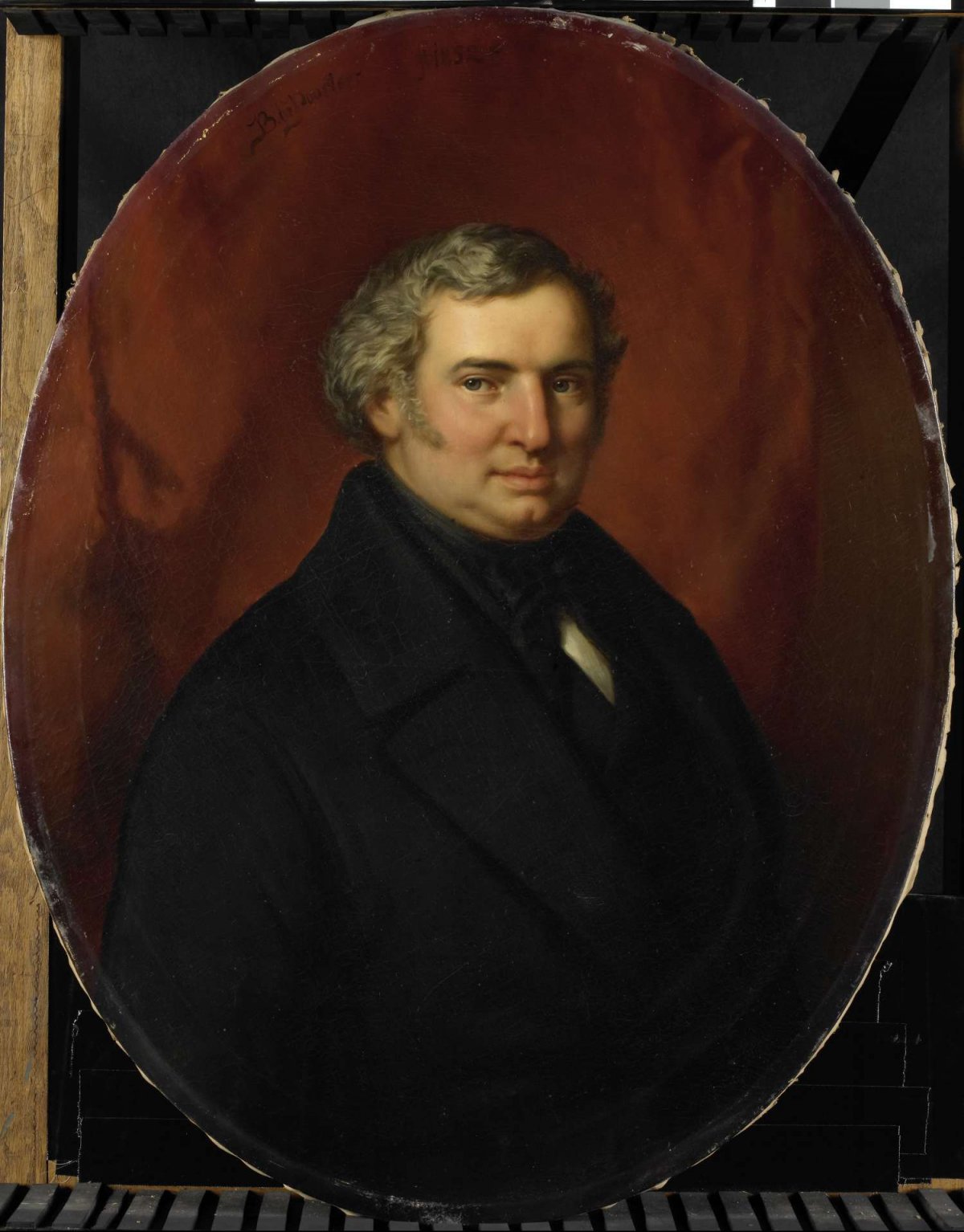 Posthumous Portrait of Hendrik André Cornelis Tierens, City Functionary of Heusden, Bastiaan de Poorter, 1852