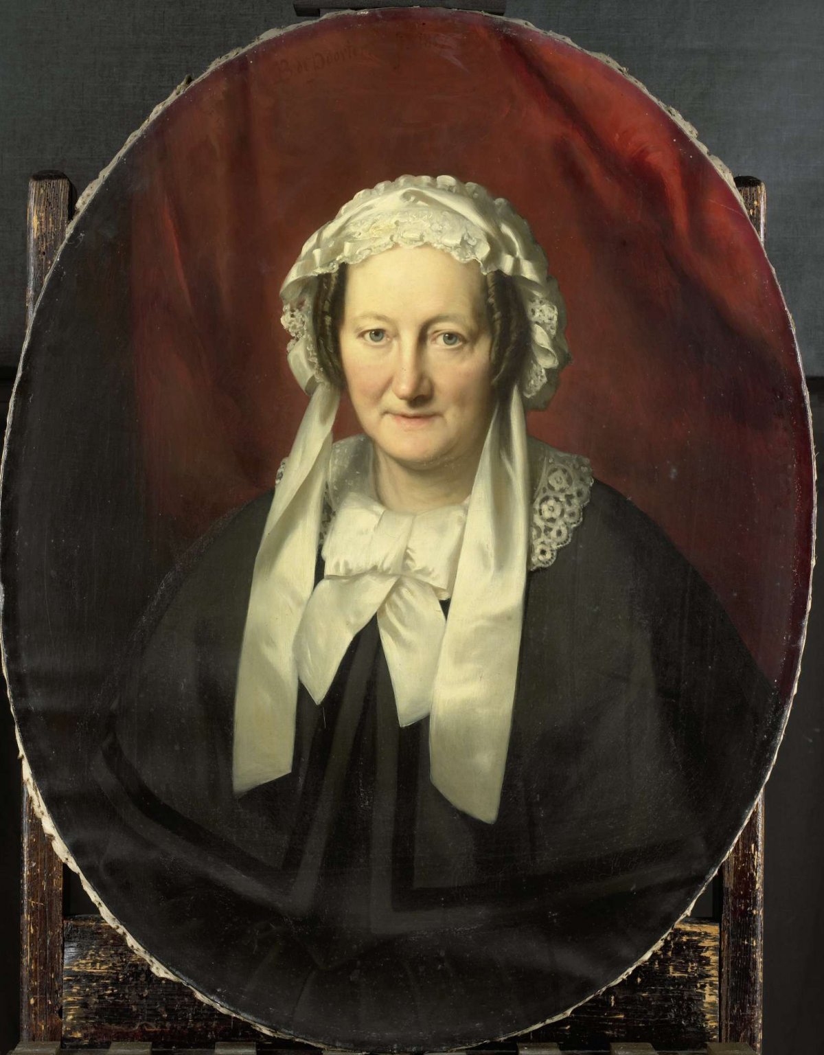 Portrait of Johanna Maria Parvé, Wife of Hendrik André Cornelis Tierens, Bastiaan de Poorter, 1857