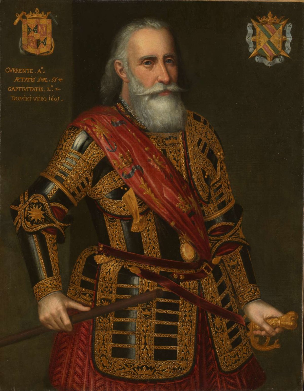 Portrait of Francisco Hurtado de Mendoza, anonymous, 1601