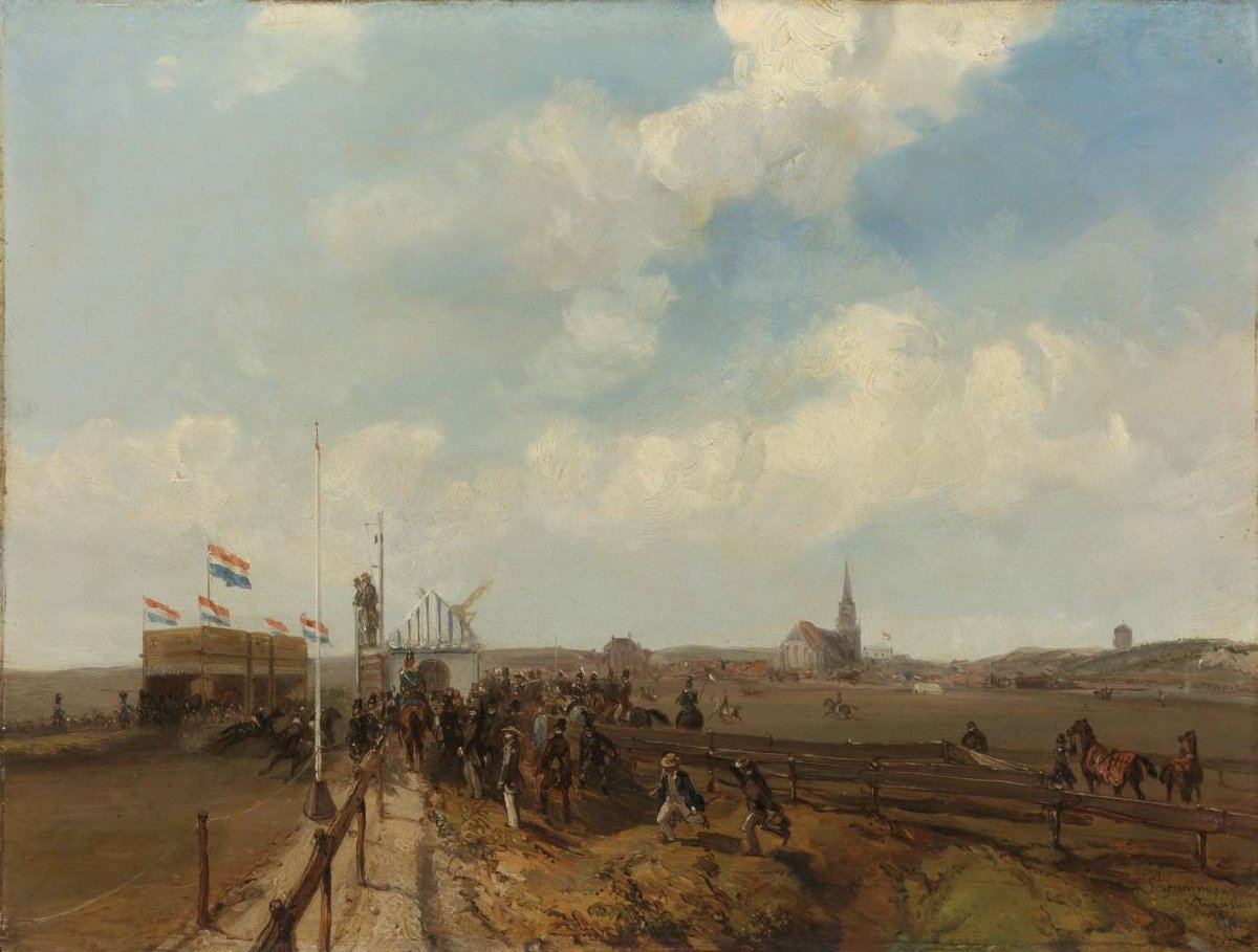 Racetrack at Scheveningen, opened 3 August 1846, Charles Rochussen, 1846