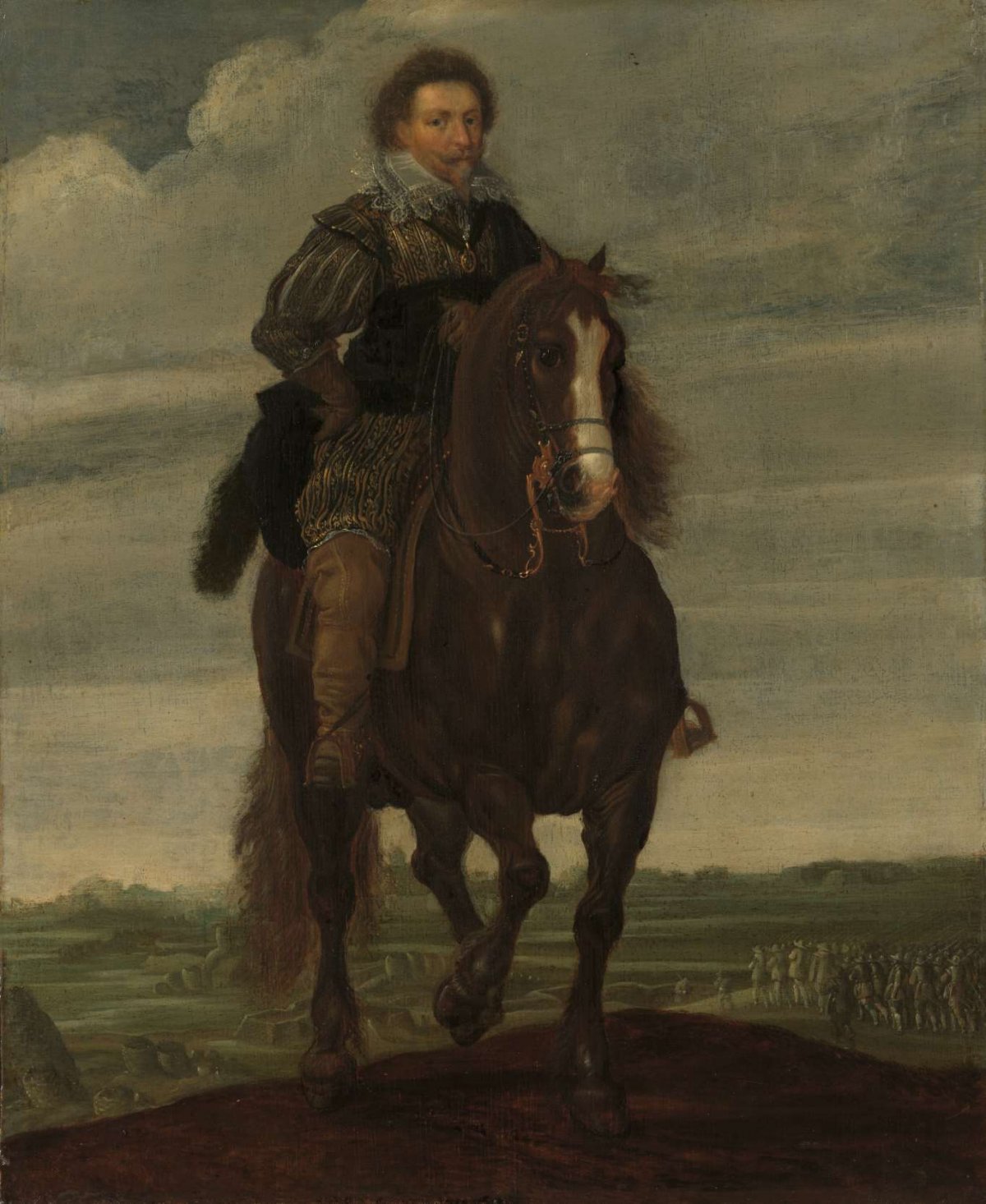 Prince Frederik Hendrik on Horseback, Pauwels van Hillegaert, c. 1629 - c. 1635