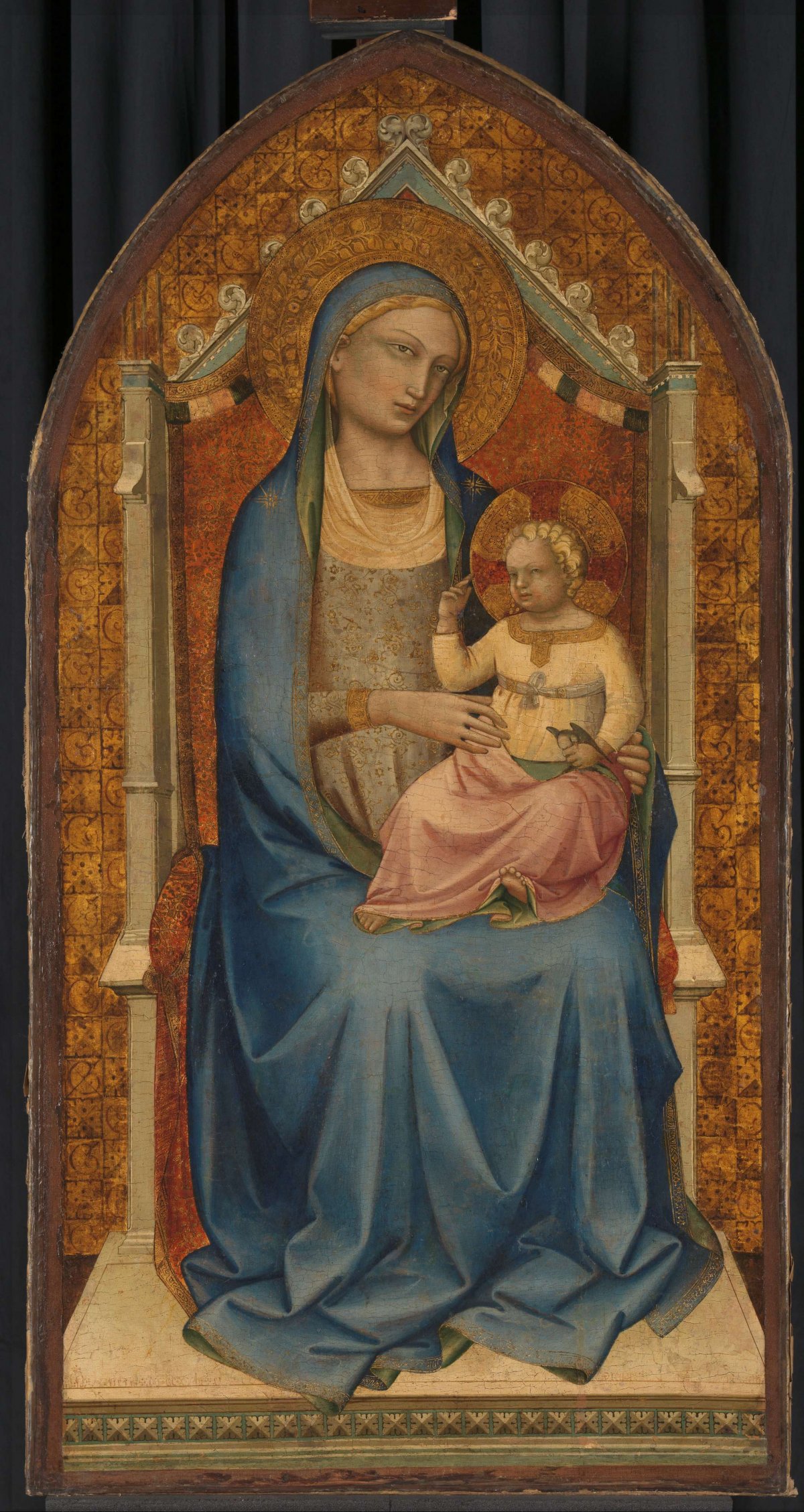Virgin and Child, Lorenzo Monaco, 1381 - 1410