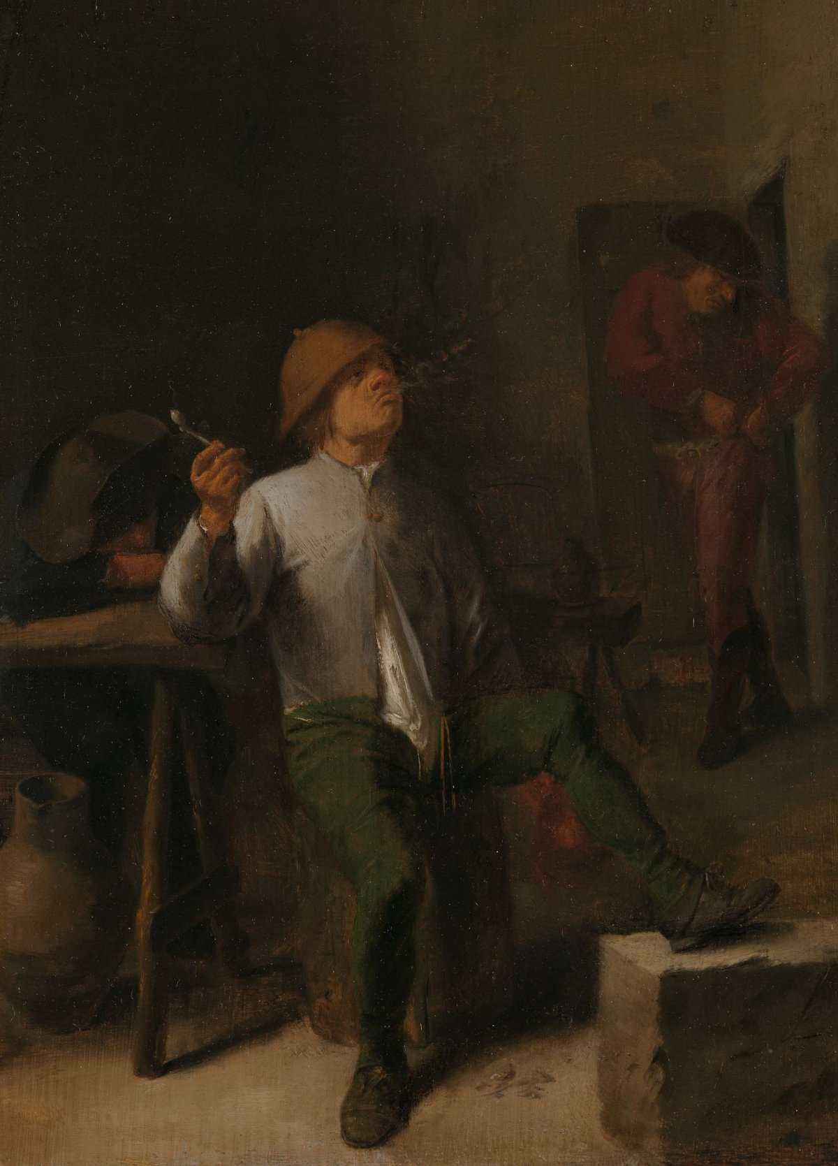The Smoker, Adriaen Brouwer, c. 1635 - c. 1640