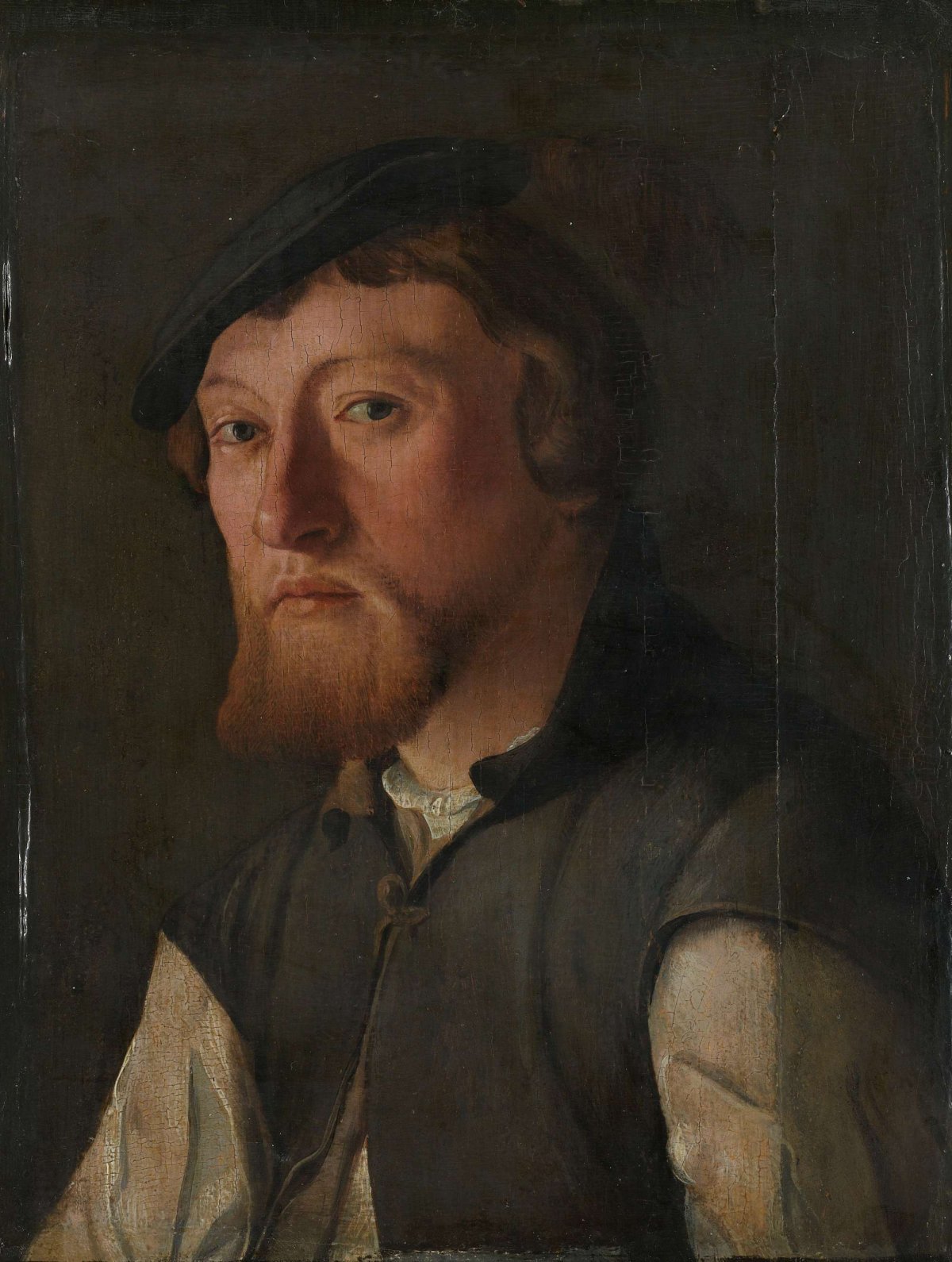 Portrait of a man, anonymous, c. 1530 - c. 1540