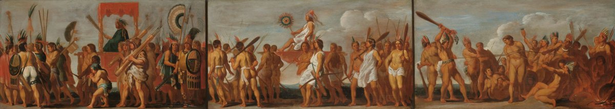 The Tupinambá’s Treatment of Prisoners of War, anonymous, c. 1630