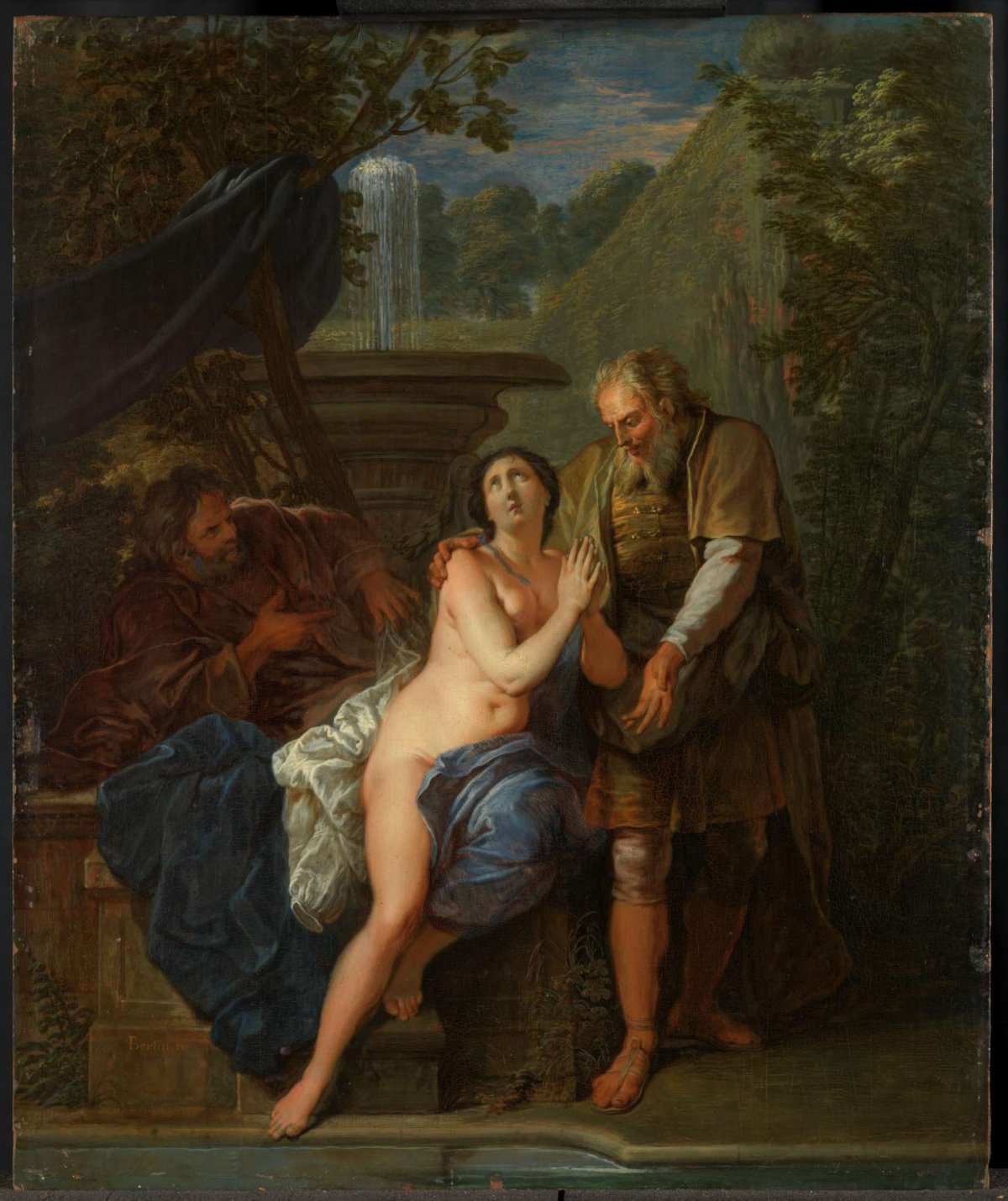 Susanna and the Elders, Nicolas Bertin, 1690 - 1710