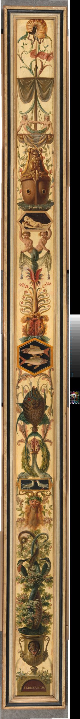 February with the sign of Pisces, Jan Kamphuijsen, 1791