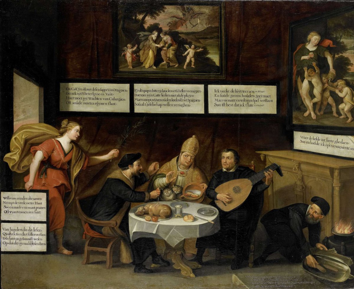 Peace Urging the Churches to be Tolerant, anonymous, 1600 - 1624