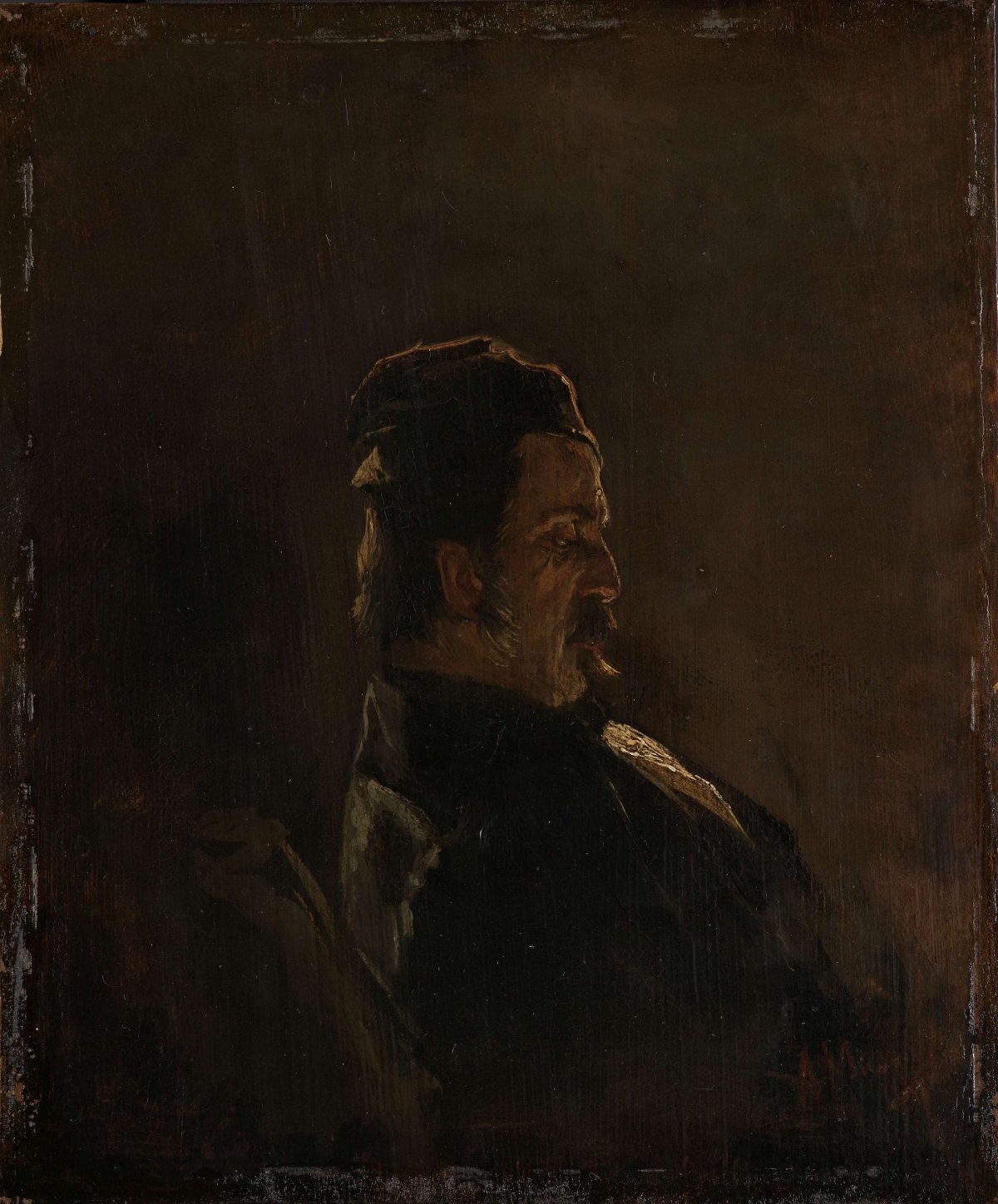 Portrait of Pieter Frederik van Os, Painter, Anton Mauve, 1855
