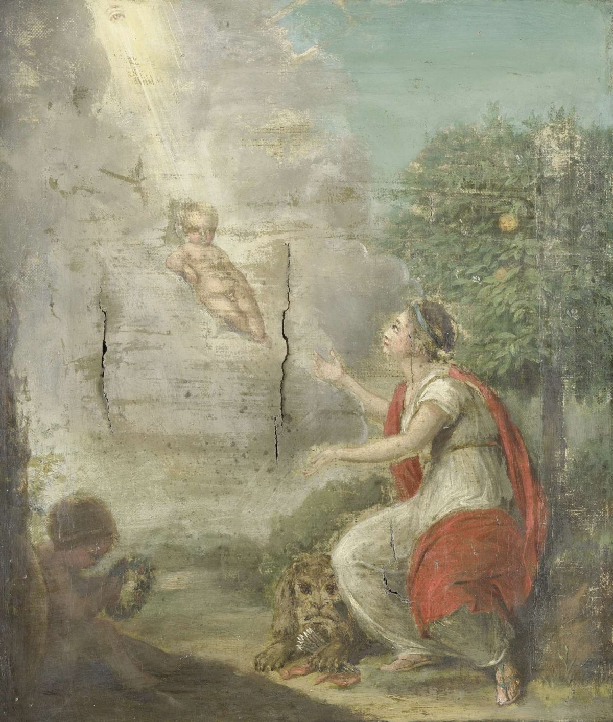 Allegorical Representation of the Birth of William Frederick, Prince of Orange-Nassau, later King William I, anonymous, 1772