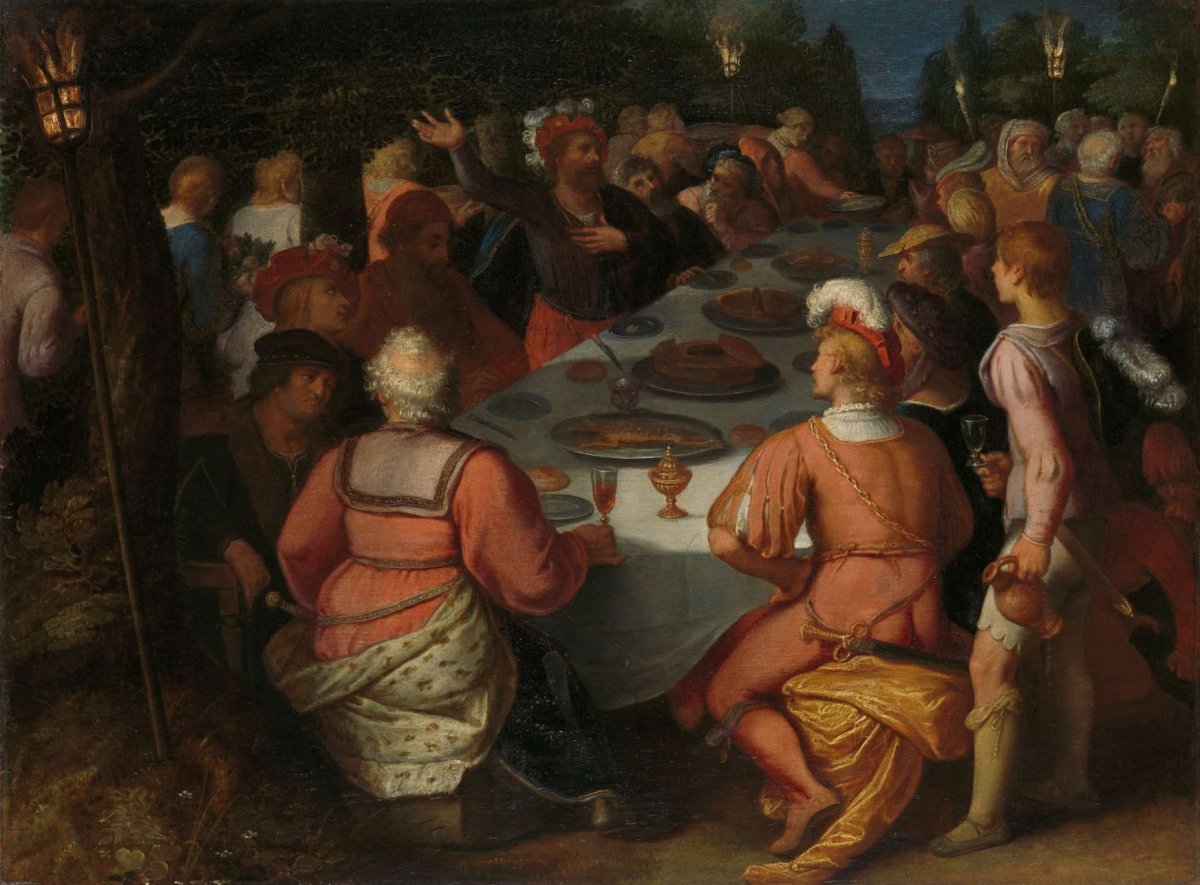 The Conspiracy of Julius Civilis and the Batavians in a Sacred Grove, Otto van Veen, 1600 - 1613