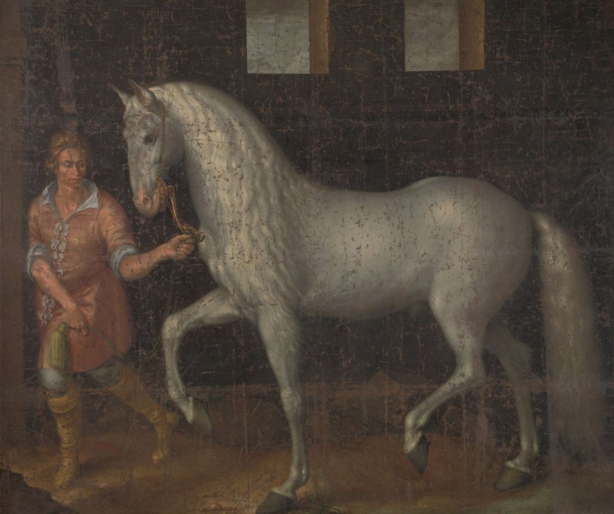 Spanish Warhorse, Jacques de Gheyn (II), 1603