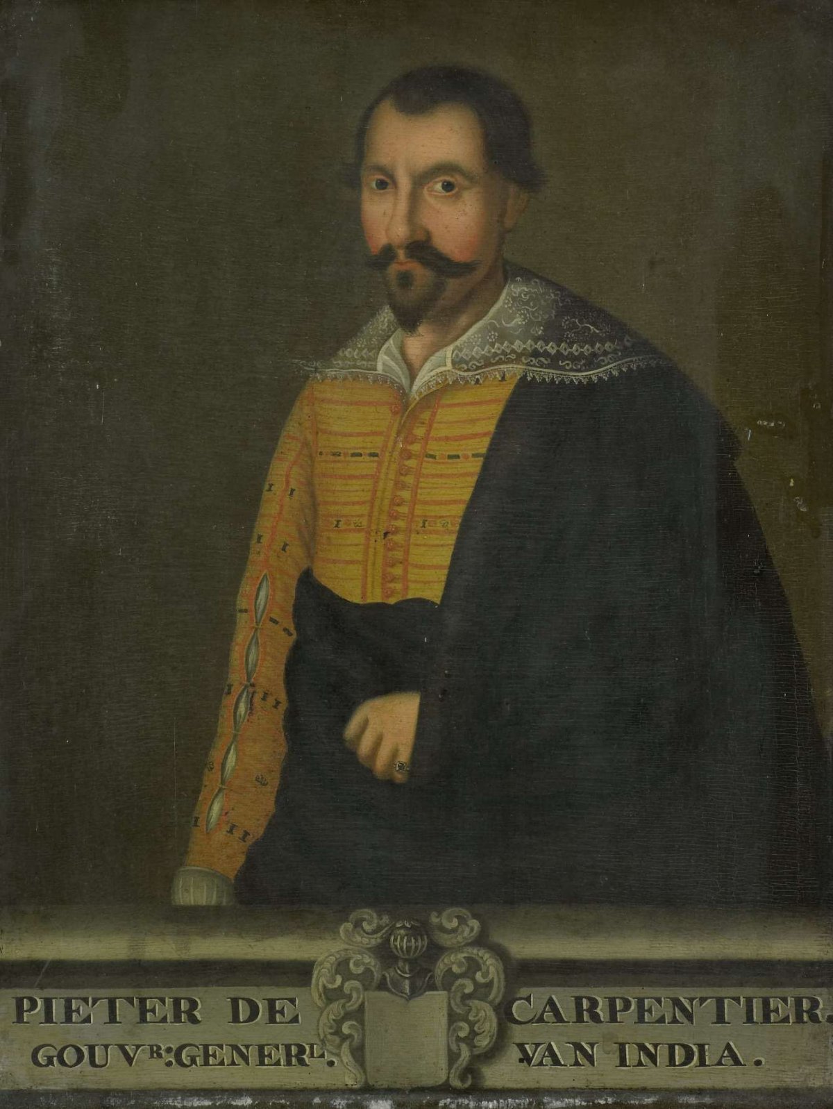 Portrait of Pieter de Carpentier, Governor-General of the Dutch East Indies, anonymous, 1750 - 1800