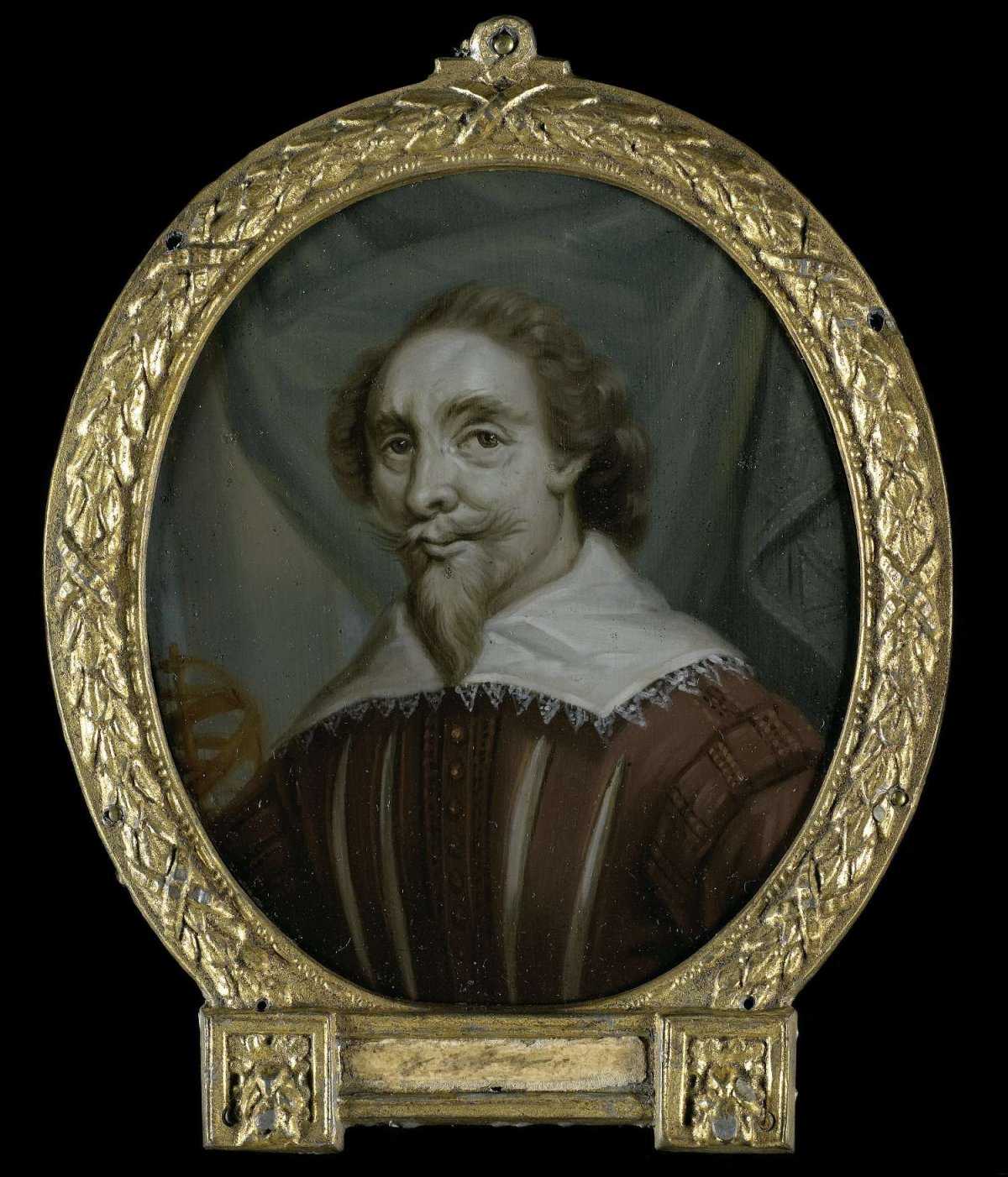 Portrait of Petrus Baard, Physician and Poet from Leeuwarden, Arnoud van Halen, 1700 - 1732