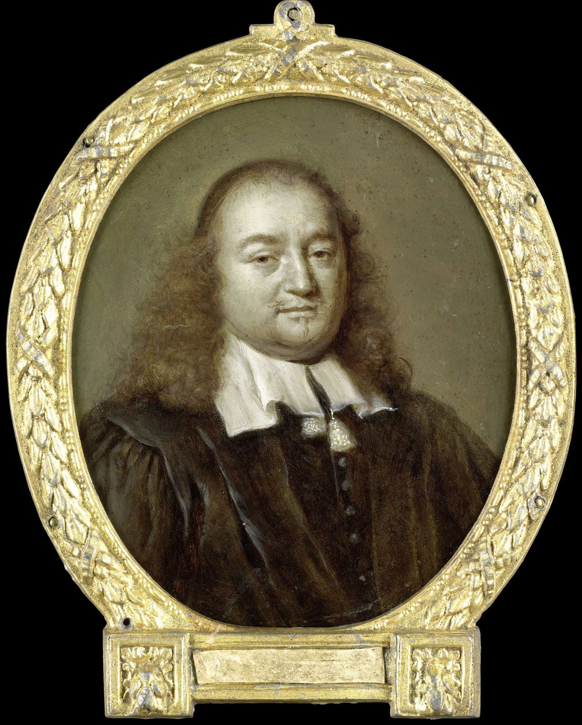 Portrait of Joannes Fredericus Gronovius, Philologist and Jurist, Professor in Leiden, Jan Maurits Quinkhard, 1732 - 1771