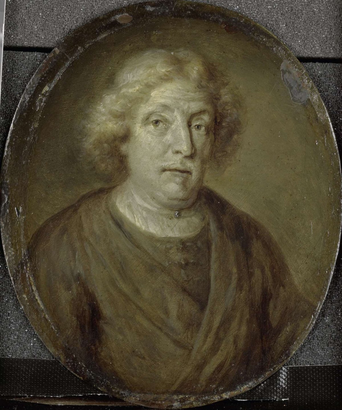 Portrait of Jacob Lescailje, Bookdealer and Poet in Amsterdam, Jan Maurits Quinkhard, 1732 - 1771