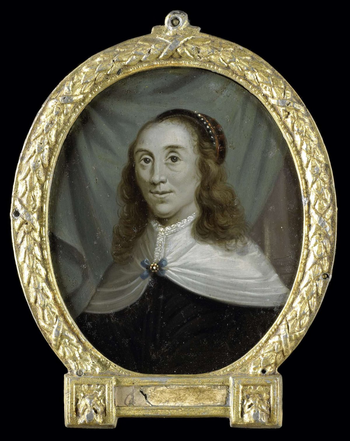 Portrait of Sibylle van Griethuysen, Poet in Groningen, Arnoud van Halen, 1700 - 1732