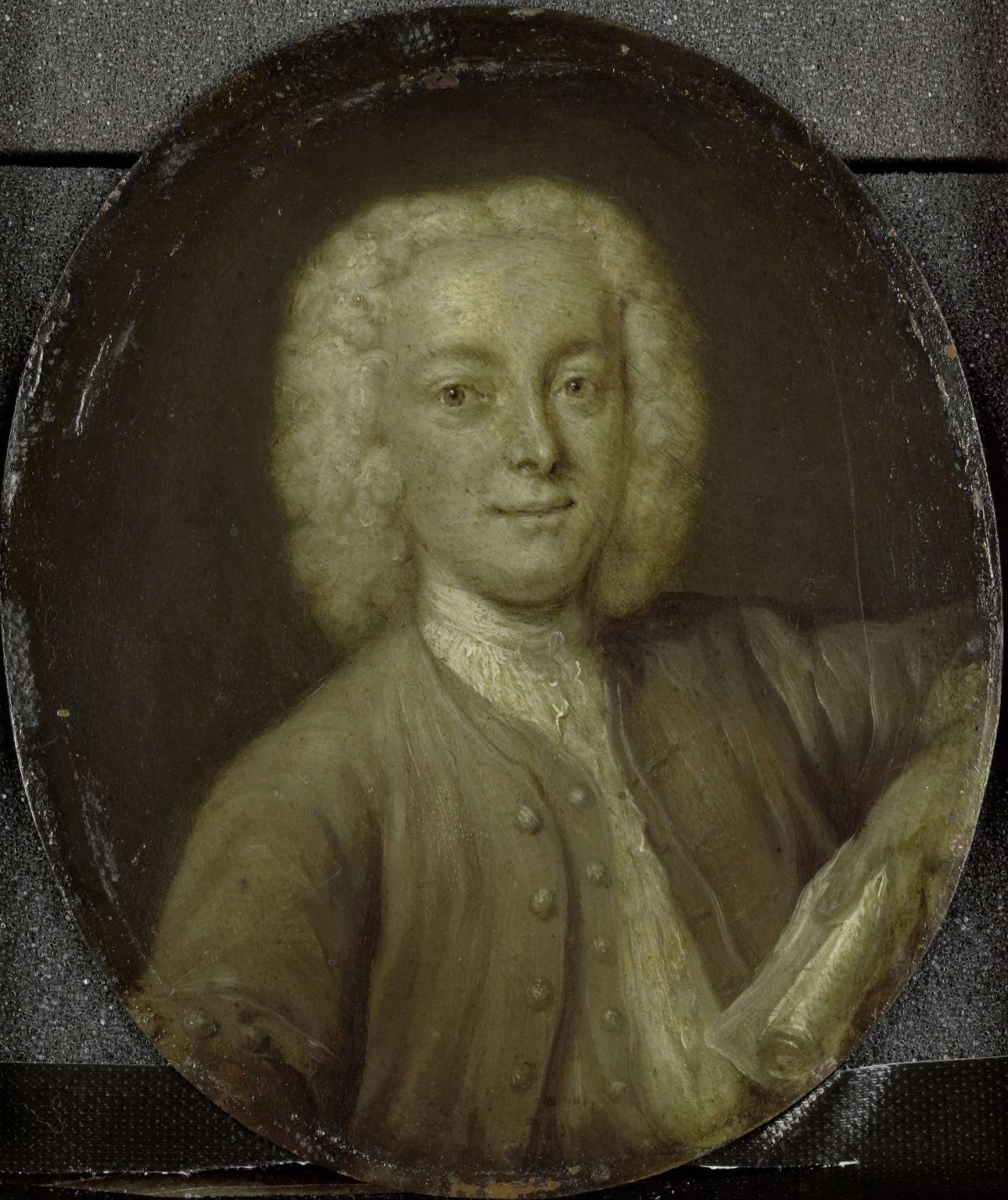 Portrait of Lucas Pater, Merchant and Poet in Amsterdam, Jan Maurits Quinkhard, 1732 - 1771