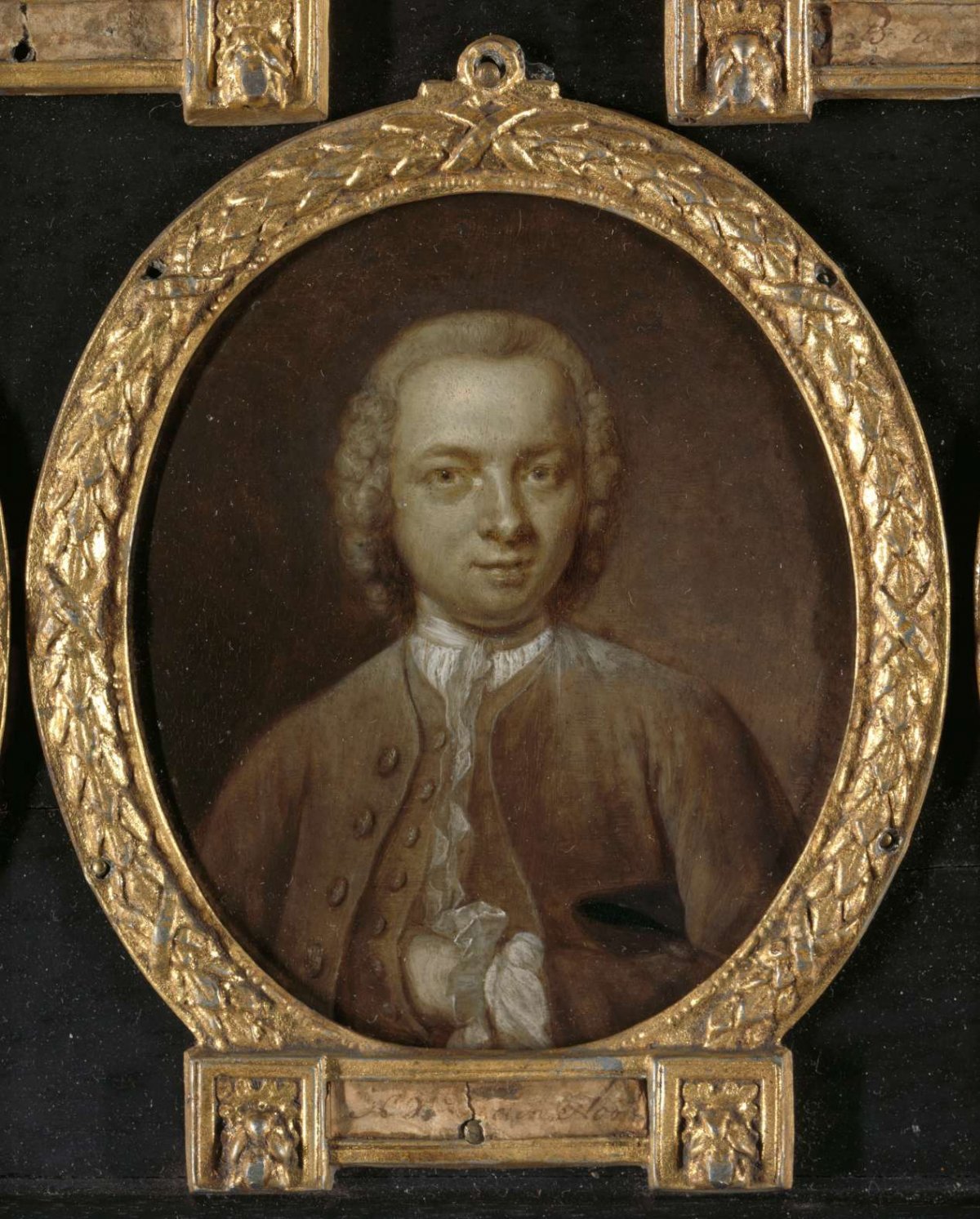 Portrait of Nicolaas Willem op den Hooff, Physician and Translator in Amsterdam, Jan Maurits Quinkhard, 1732 - 1771