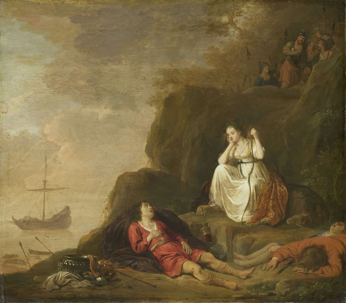 Theagenes and Chariclea, Daniël Thivart, 1625 - 1640