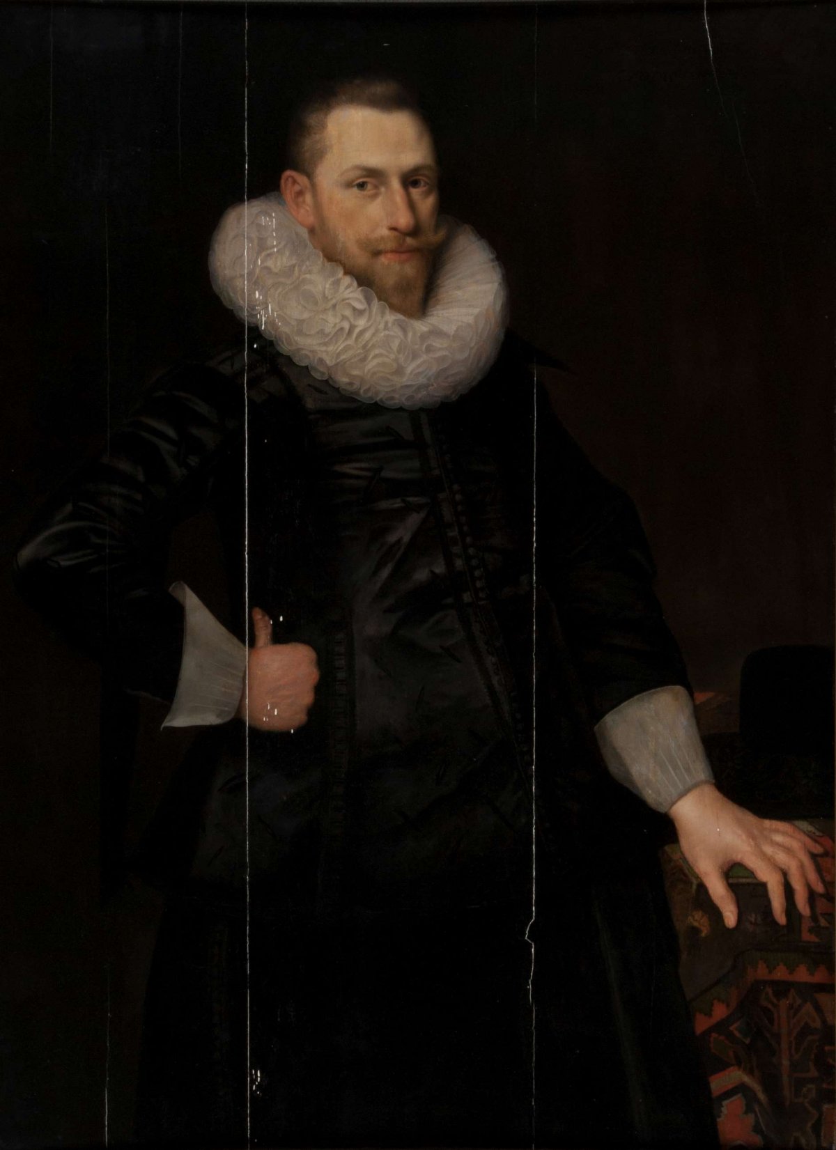 Portrait of Dirck Corver (1587-1633), Cornelis van der Voort, 1622