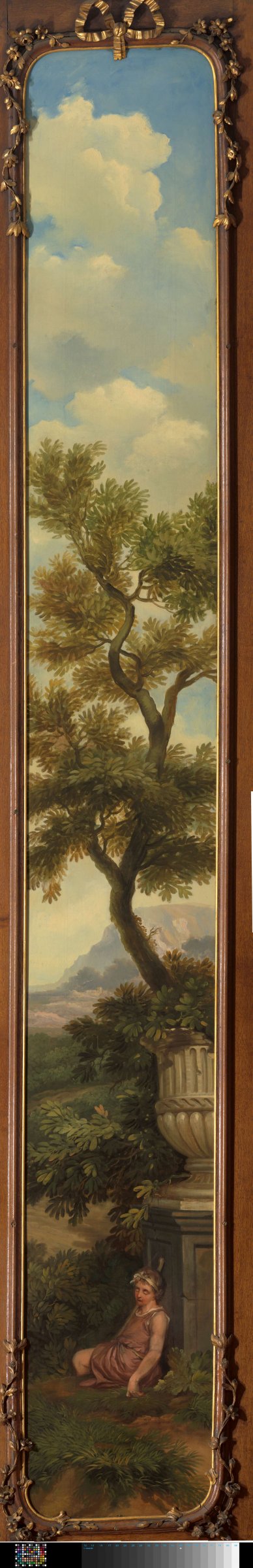 Arcadian landscape with a sleeping boy under a tree, Jurriaan Andriessen, 1771