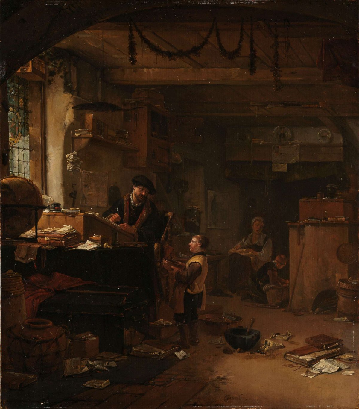 The Alchemist, Thomas Wijck, c. 1660 - c. 1670