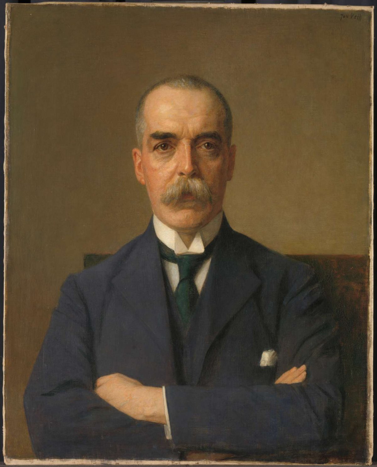 Portrait of Isaac de Bruijn (1872-1953), Jan Veth, 1922