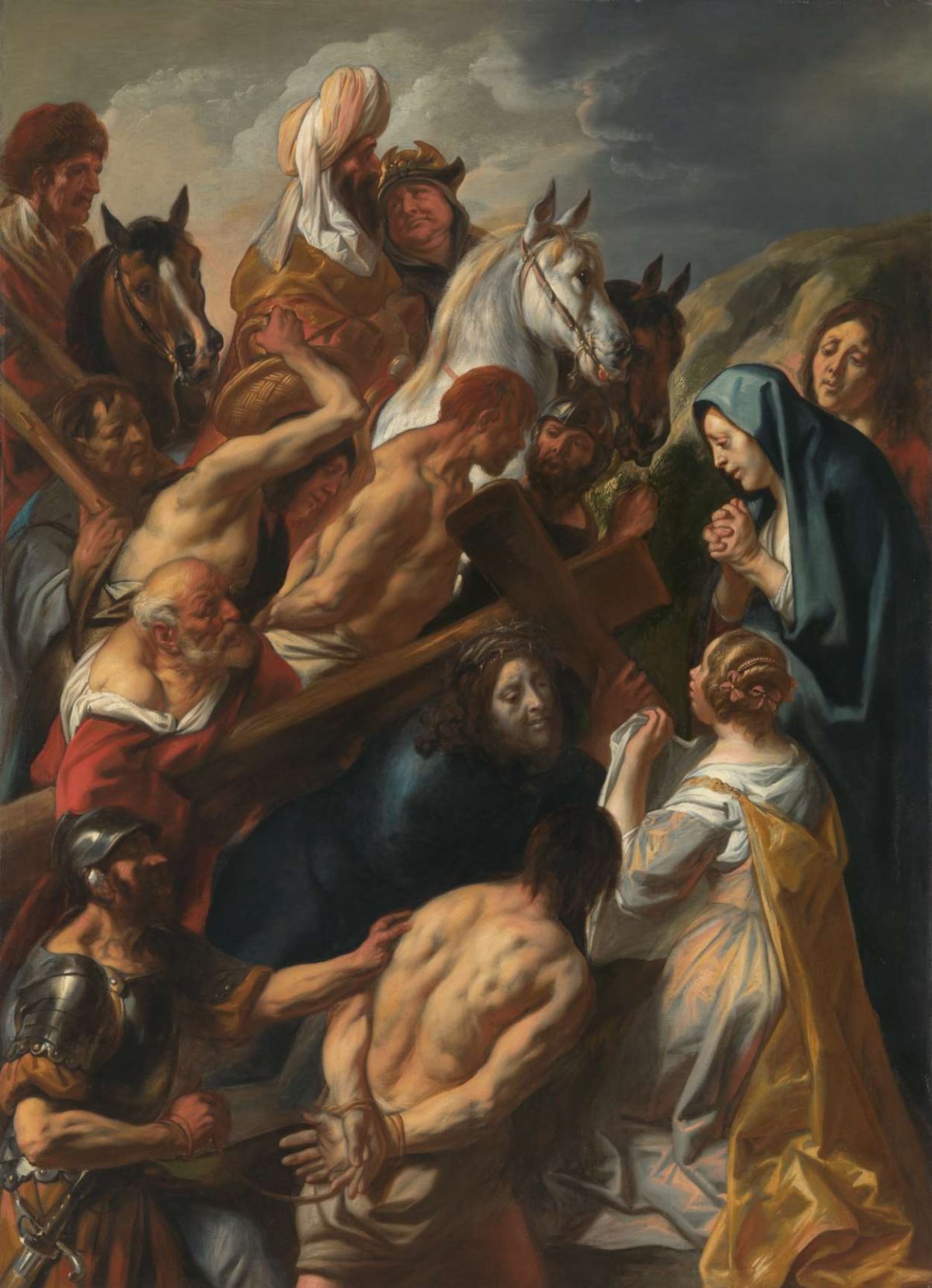 Christ on the Way to Calvary, Jacques Jordaens, c. 1655 - c. 1660