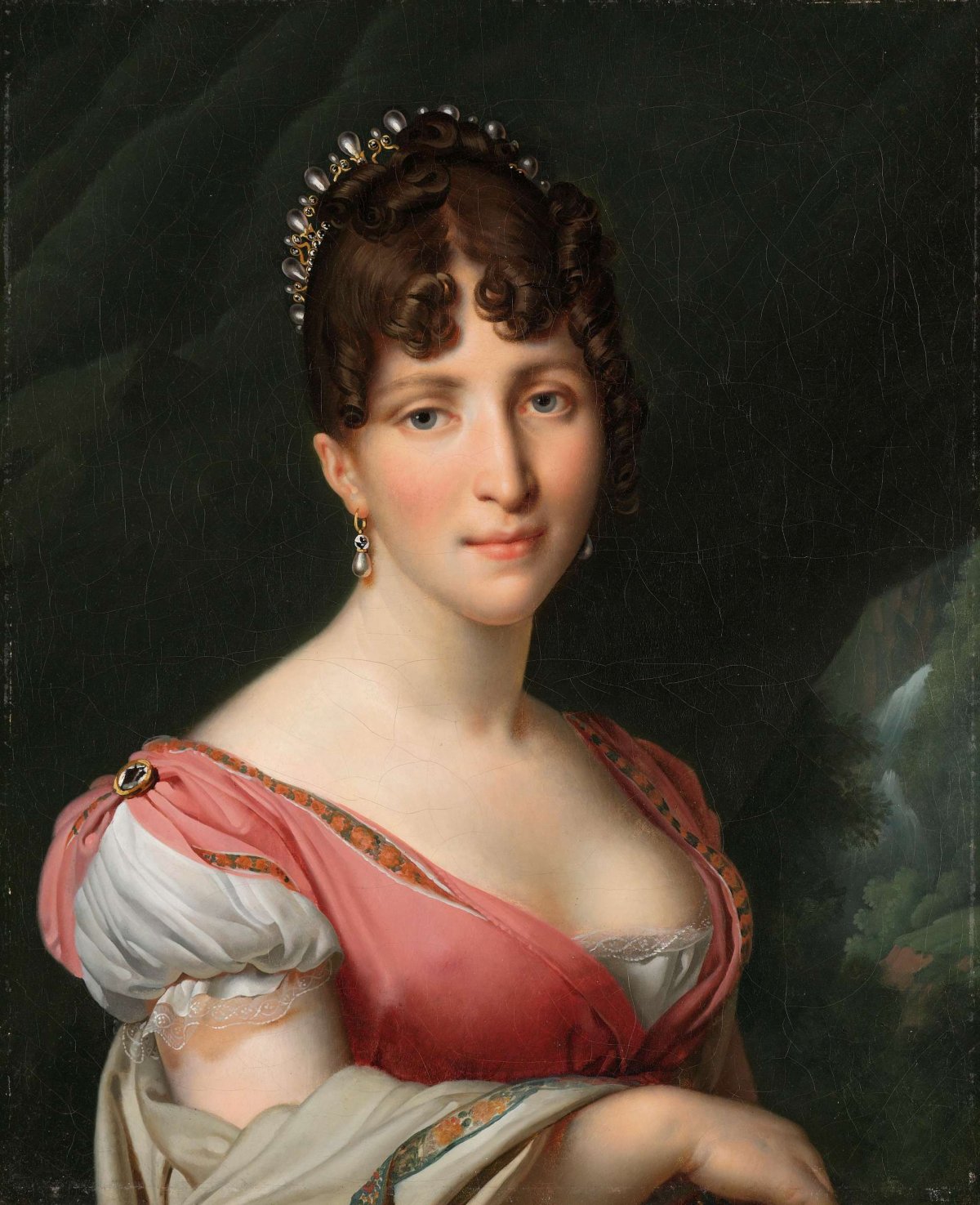 Portrait of Hortense de Beauharnais, Anne-Louis Girodet-Trioson, c. 1805 - c. 1809