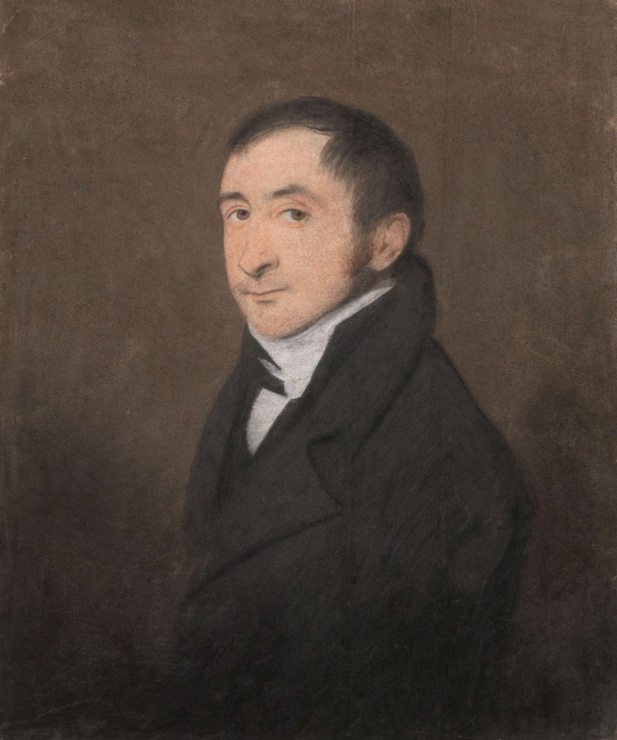 Portrait of a man, anonymous, c. 1820