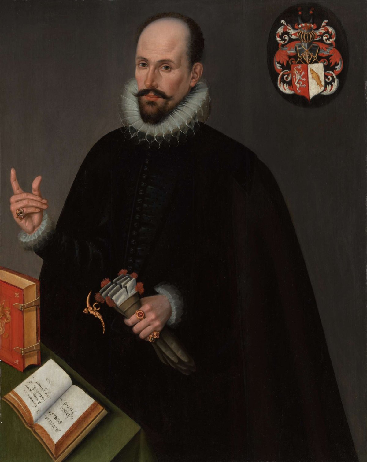 Portrait of Ott van Bronckhorst, Cornelia toe Boecop, 1606