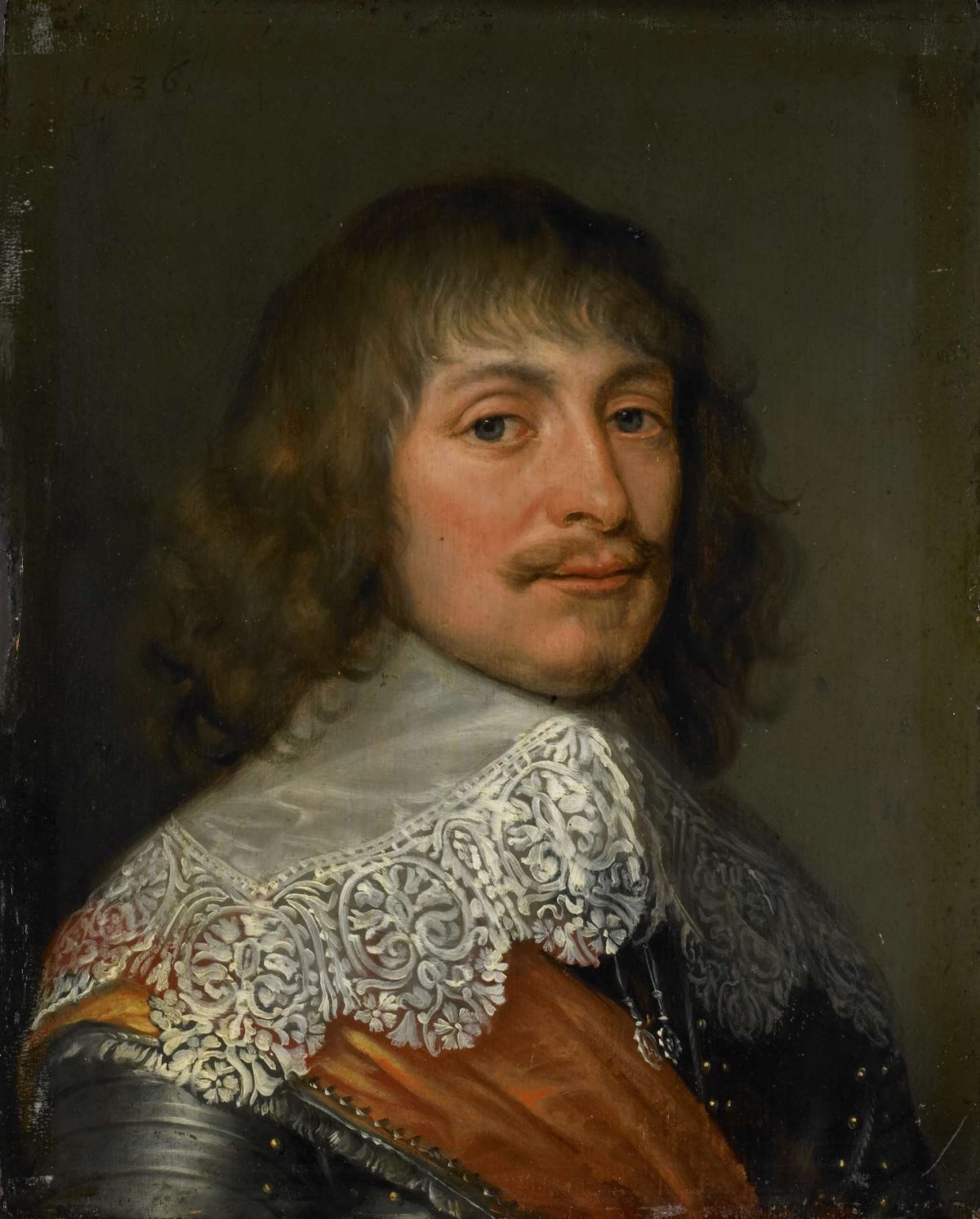 Portrait of George Frederick (1606-74), Prince of Nassau-Siegen, anonymous, 1636