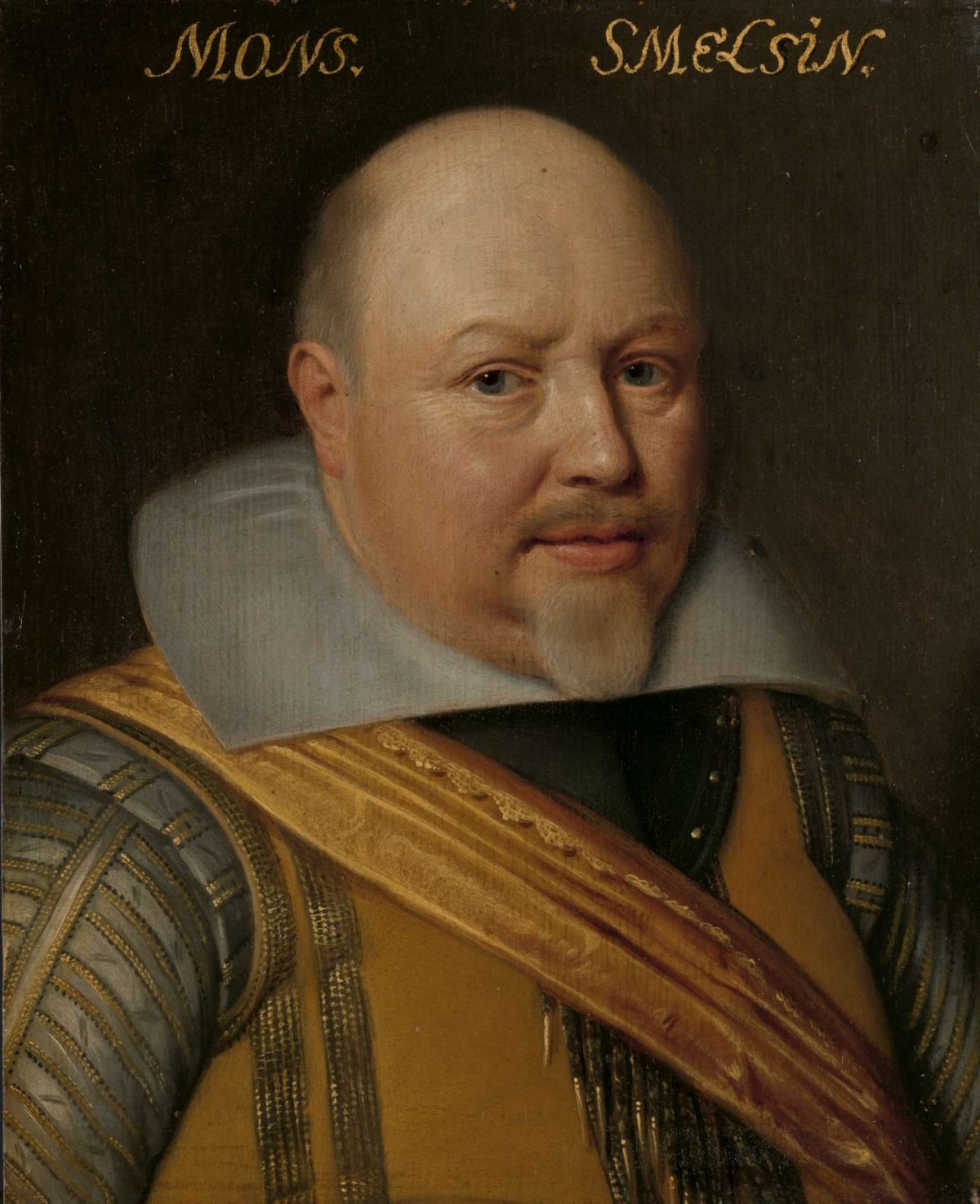 Portrait of Nicolaas Schmelzing (1561-1629), Michiel Jansz van Mierevelt, c. 1609 - c. 1633