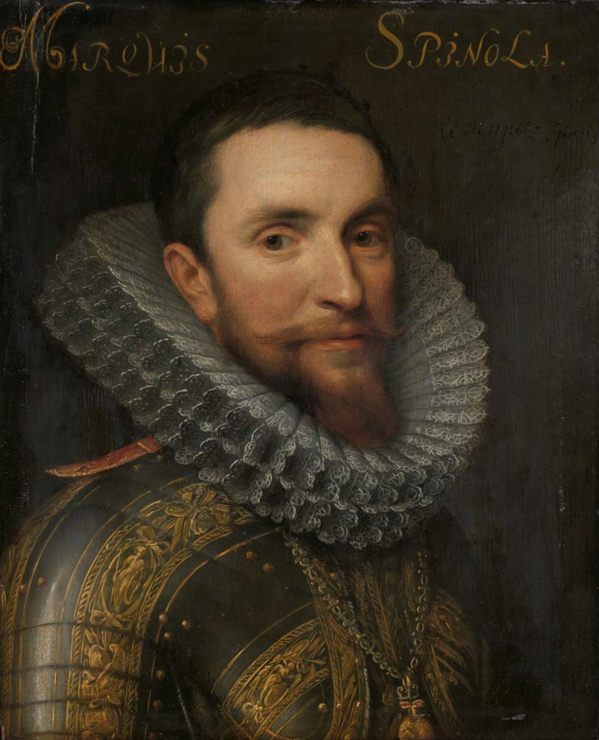 Portrait of Ambrogio Spinola (1569-1630), Michiel Jansz van Mierevelt, c. 1609 - c. 1633