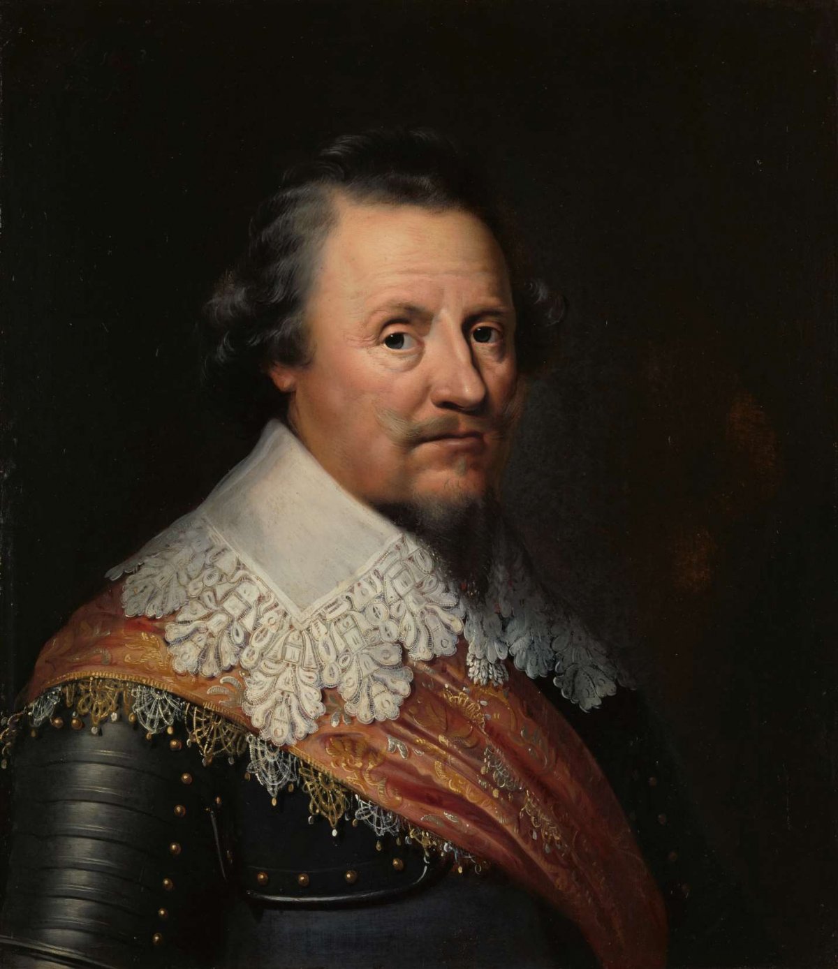 Portrait of Ernst Casimir I (1573-1632), Count of Nassau-Dietz, Wybrand de Geest, 1633