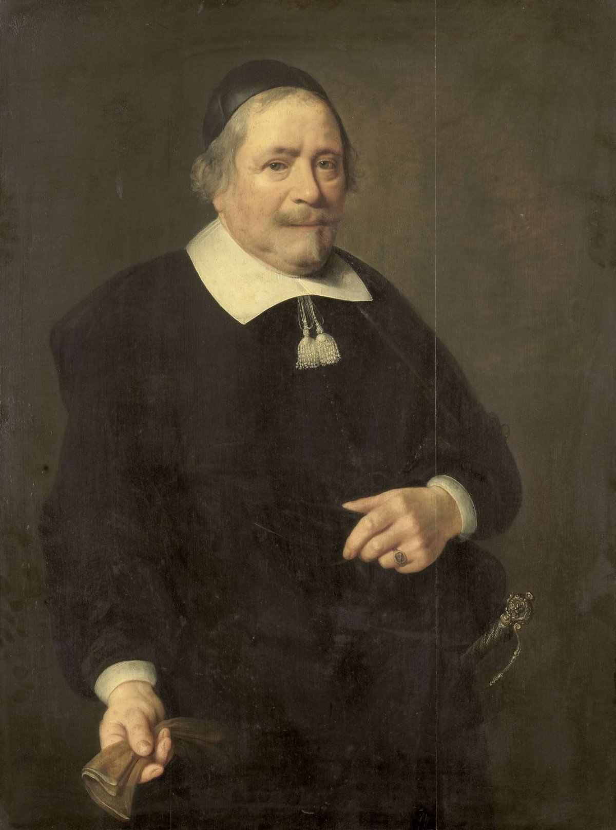 Portrait of a Man, presumably Willem Cornelisz. van Velden (1603-63), anonymous, 1657