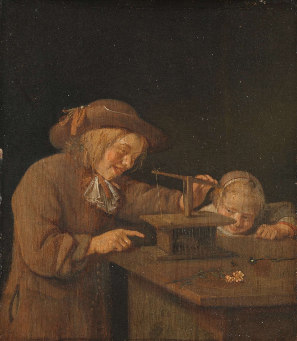 The Mousetrap, Quiringh Gerritsz. van Brekelenkam, 1660