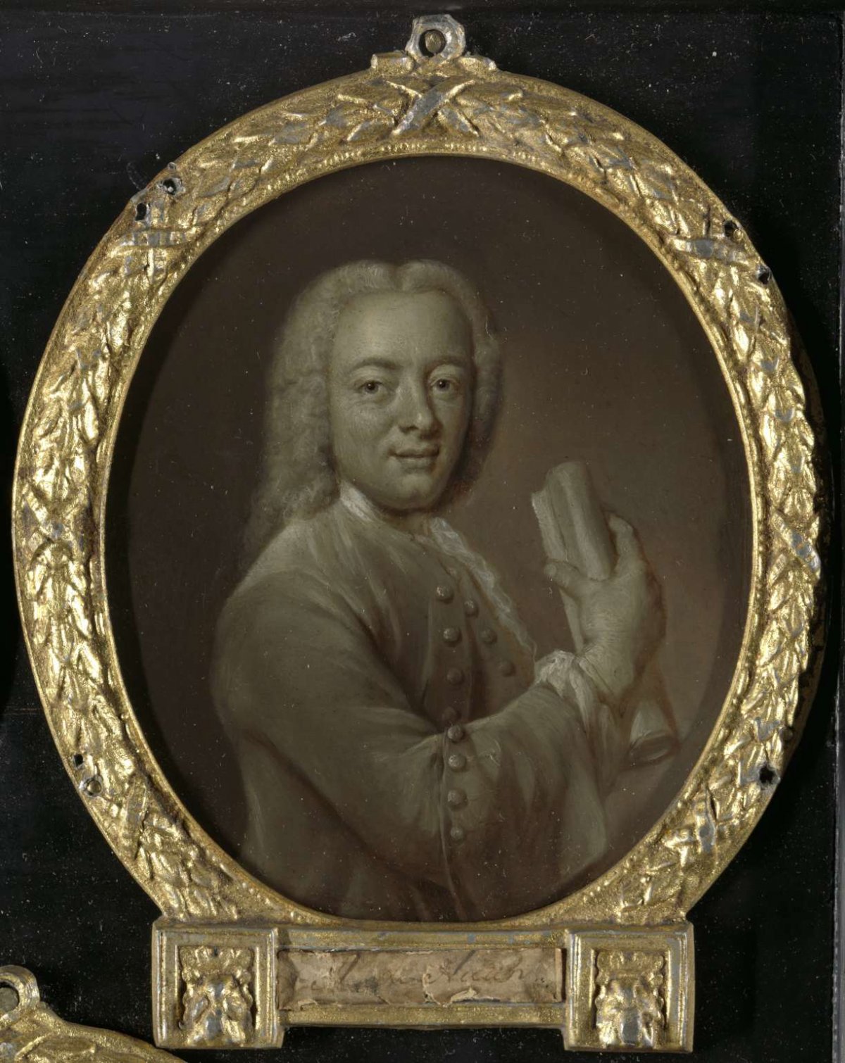 Portrait of Bernardus de Bosch I, Poet and Art Patron in Amsterdam, Jan Maurits Quinkhard, 1743