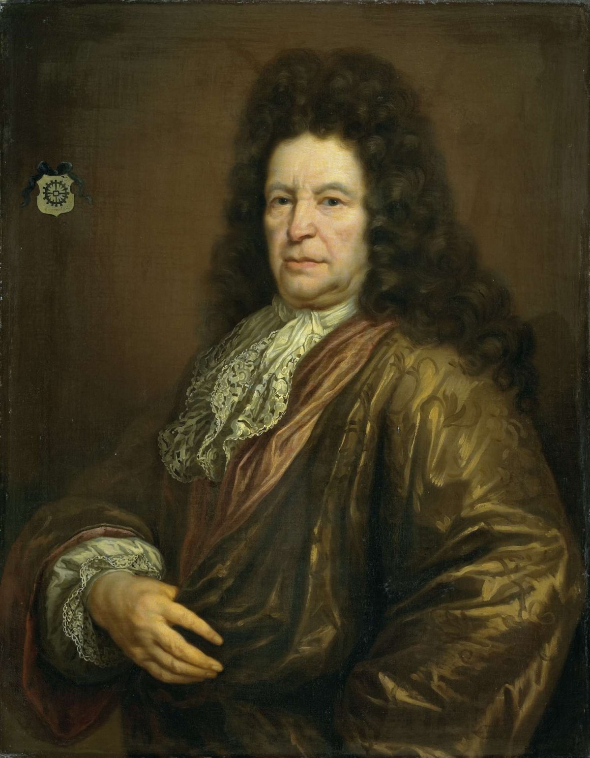 Portrait of Diederik van Hogendorp (1625-1702), anonymous, c. 1690