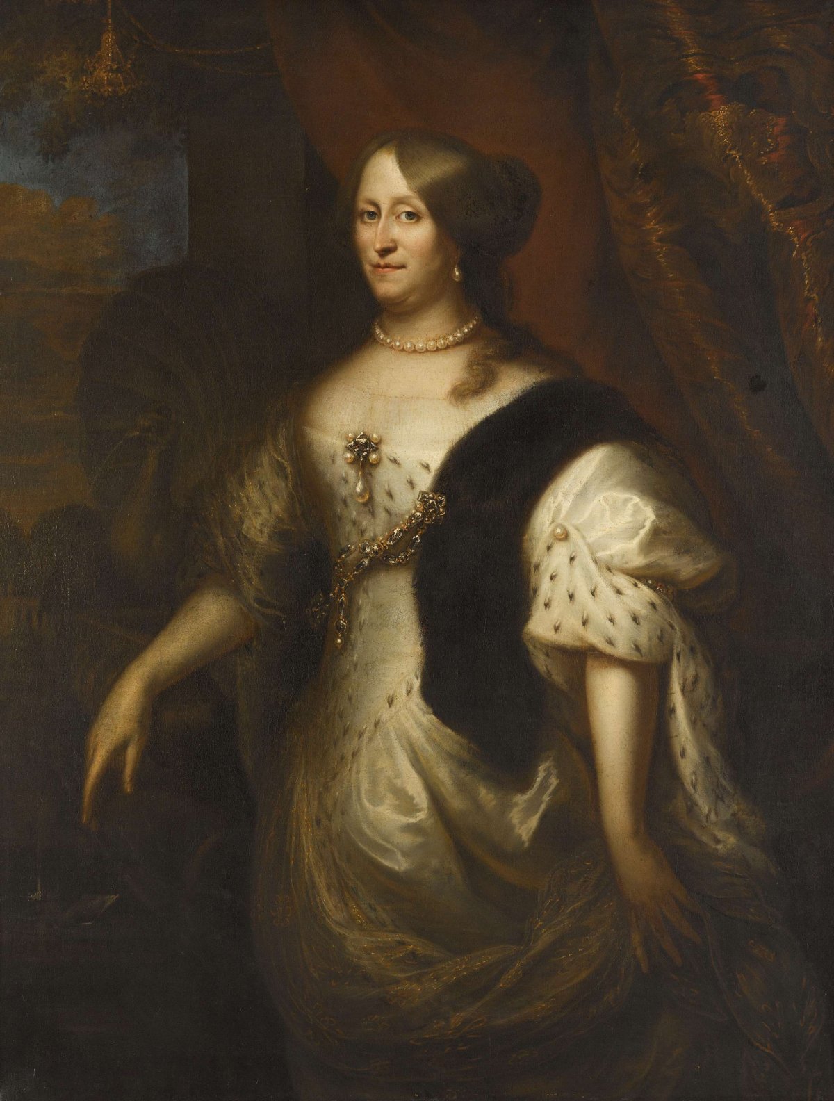 Cornelia Teding van Berkhout (1614-80), Wife of Maerten Harpertsz Tromp, Jan Lievens, 1640 - 1653