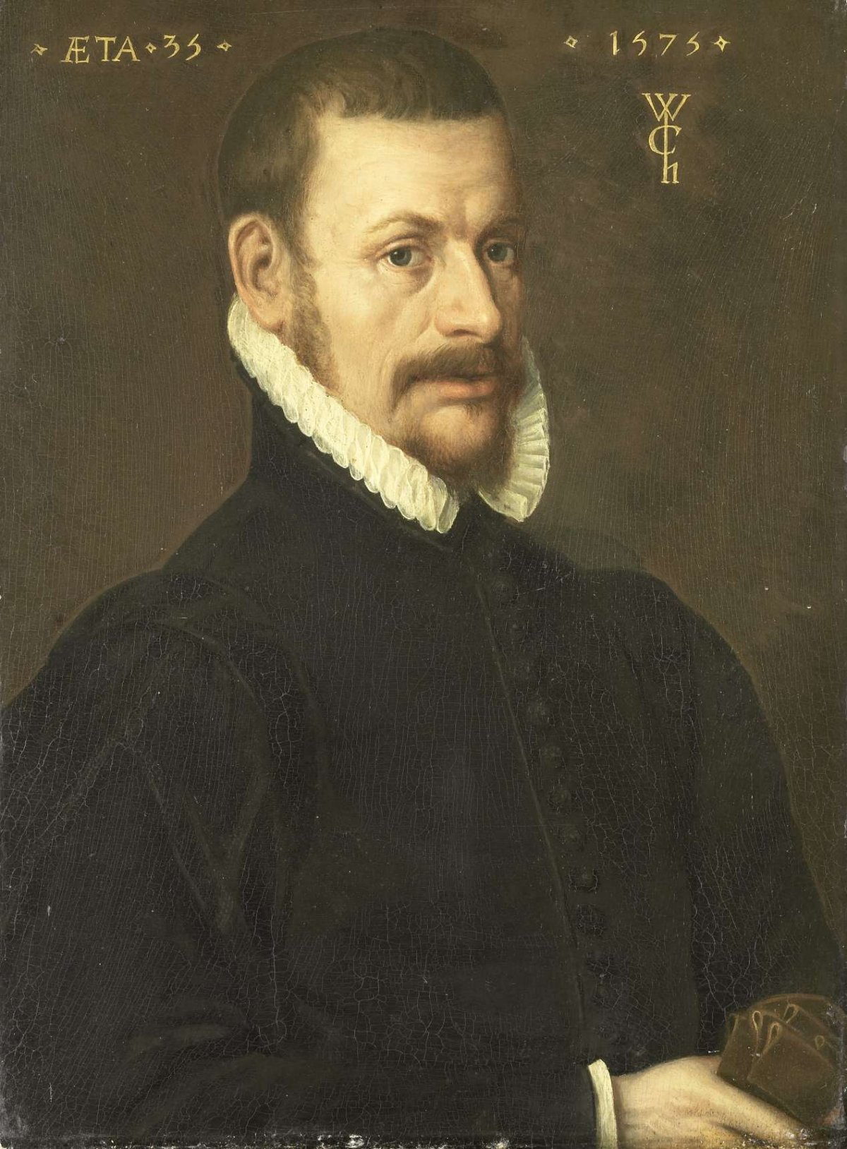 Portrait of Guilliam Courten, Husband of Margarita Cassier, anonymous, 1575