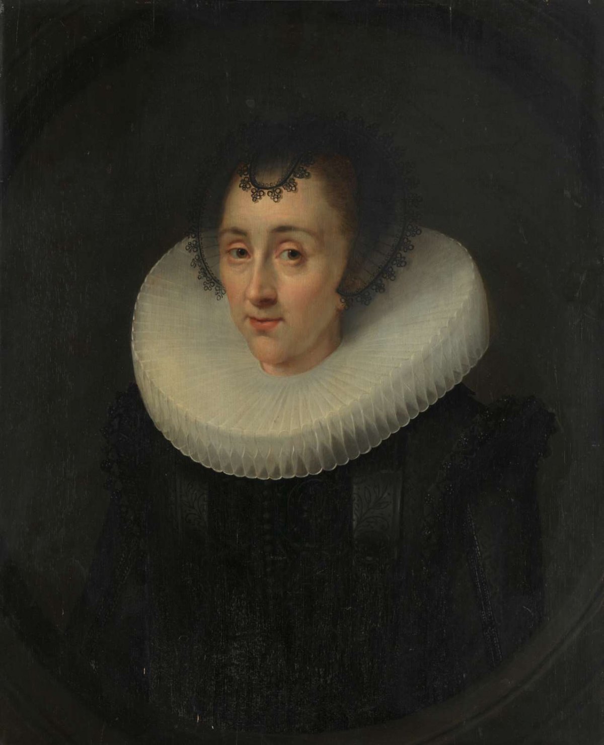 Portrait of Hortensia del Prado (?-1627), Salomon Mesdach, c. 1625