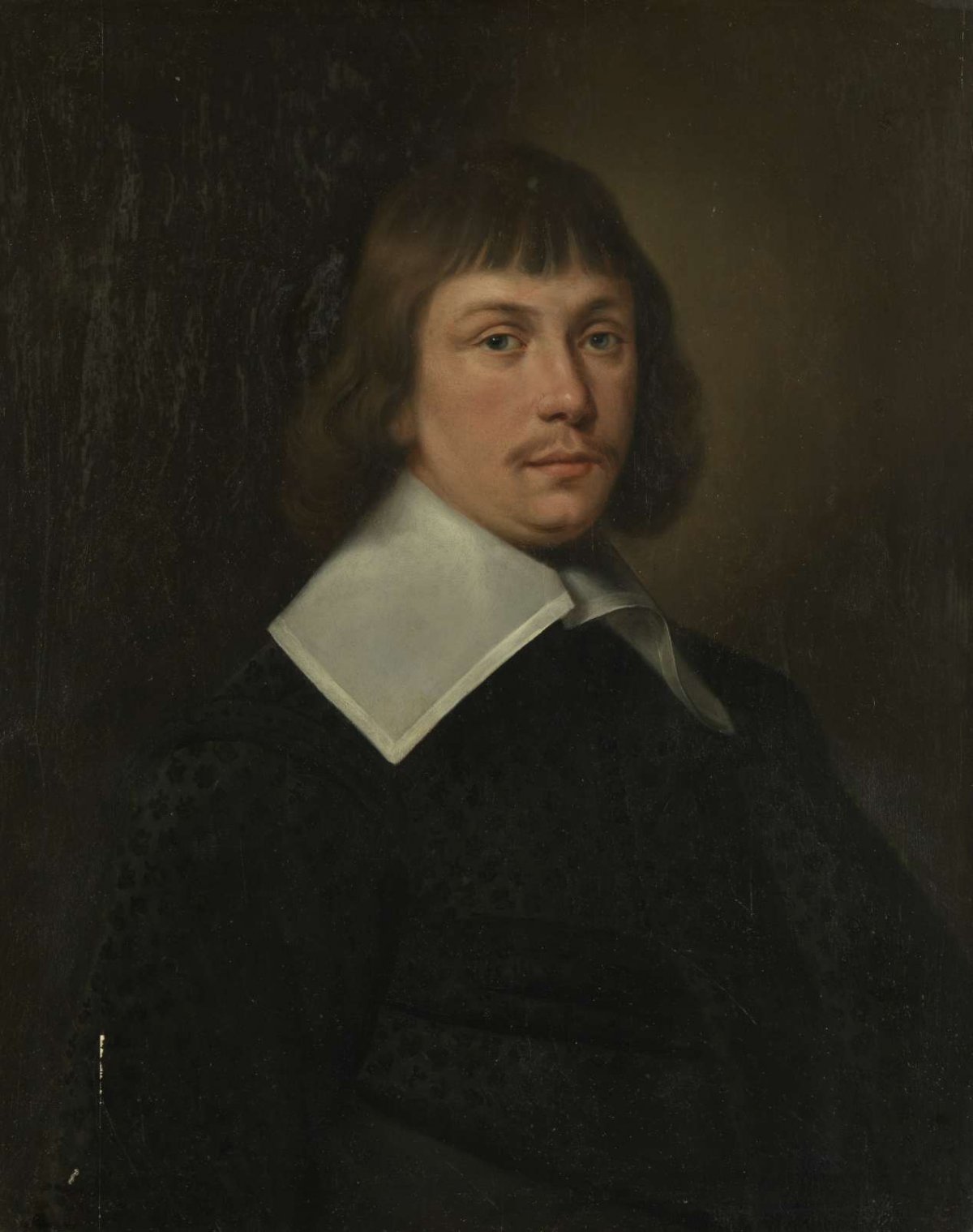 Portrait of a man, anonymous, 1643