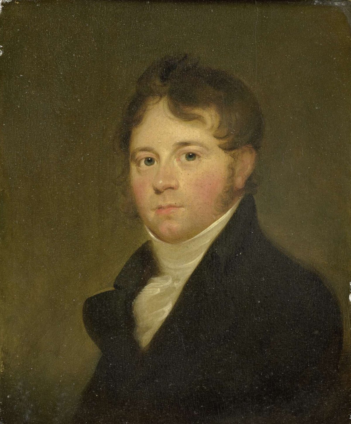 Portrait of Laurens de Witte van Citters (1781-1862). Father of Jonkheer J. de Witte van Citters, testator of a series of Family portraits to the Museum, anonymous, c. 1815