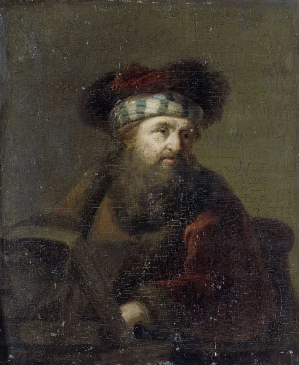 Portrait of a Rabbi, Ary de Vois, after 1716
